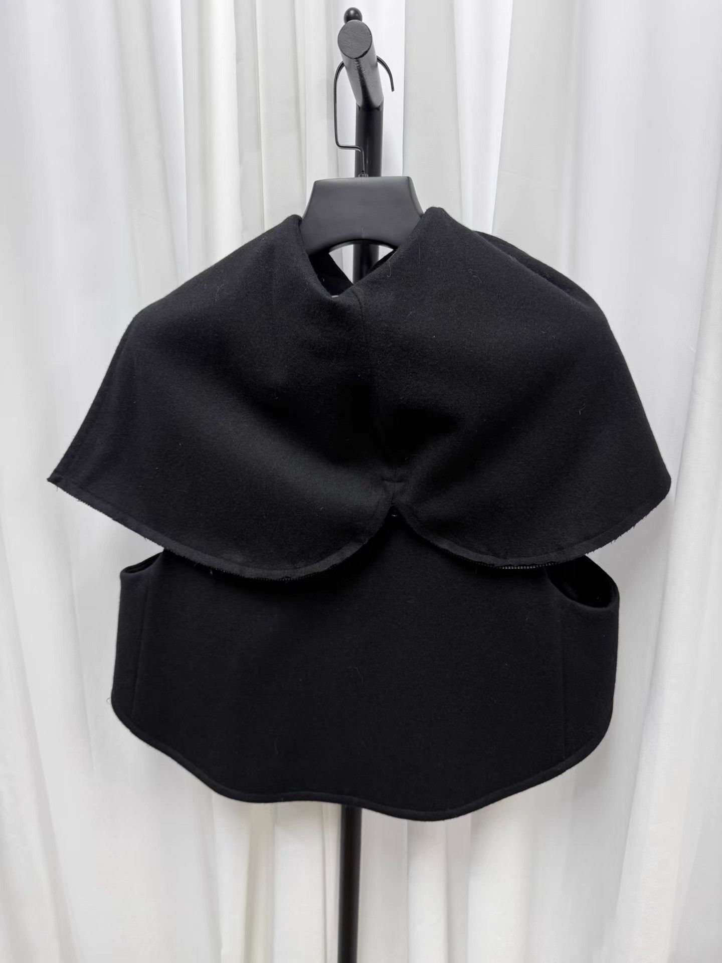 Yohji Yamamoto Yohji Yamamoto Main Line Wool Zip Asymmetric Vest K20 Size XS / US 0-2 / IT 36-38 - 5 Thumbnail