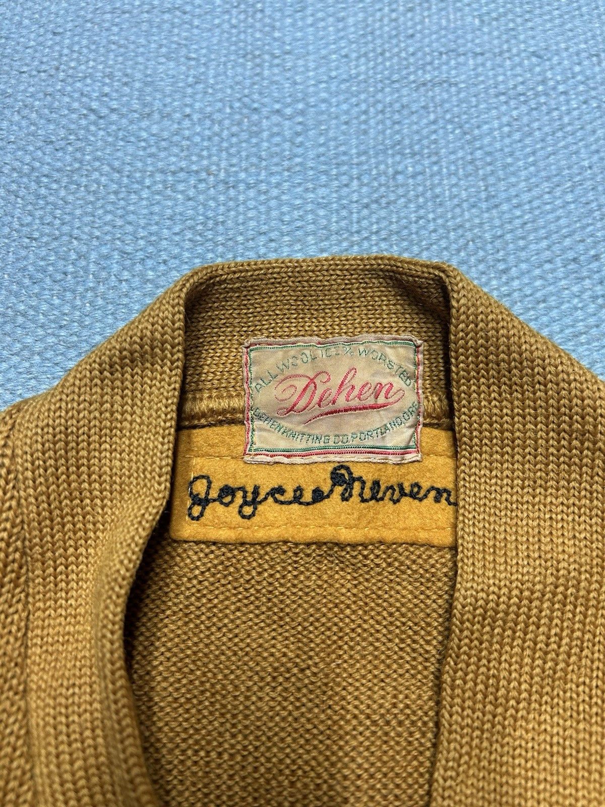 Vintage VTG 1950s wool cardigan sweater varsity letterman Missouri S Size US S / EU 44-46 / 1 - 6 Thumbnail