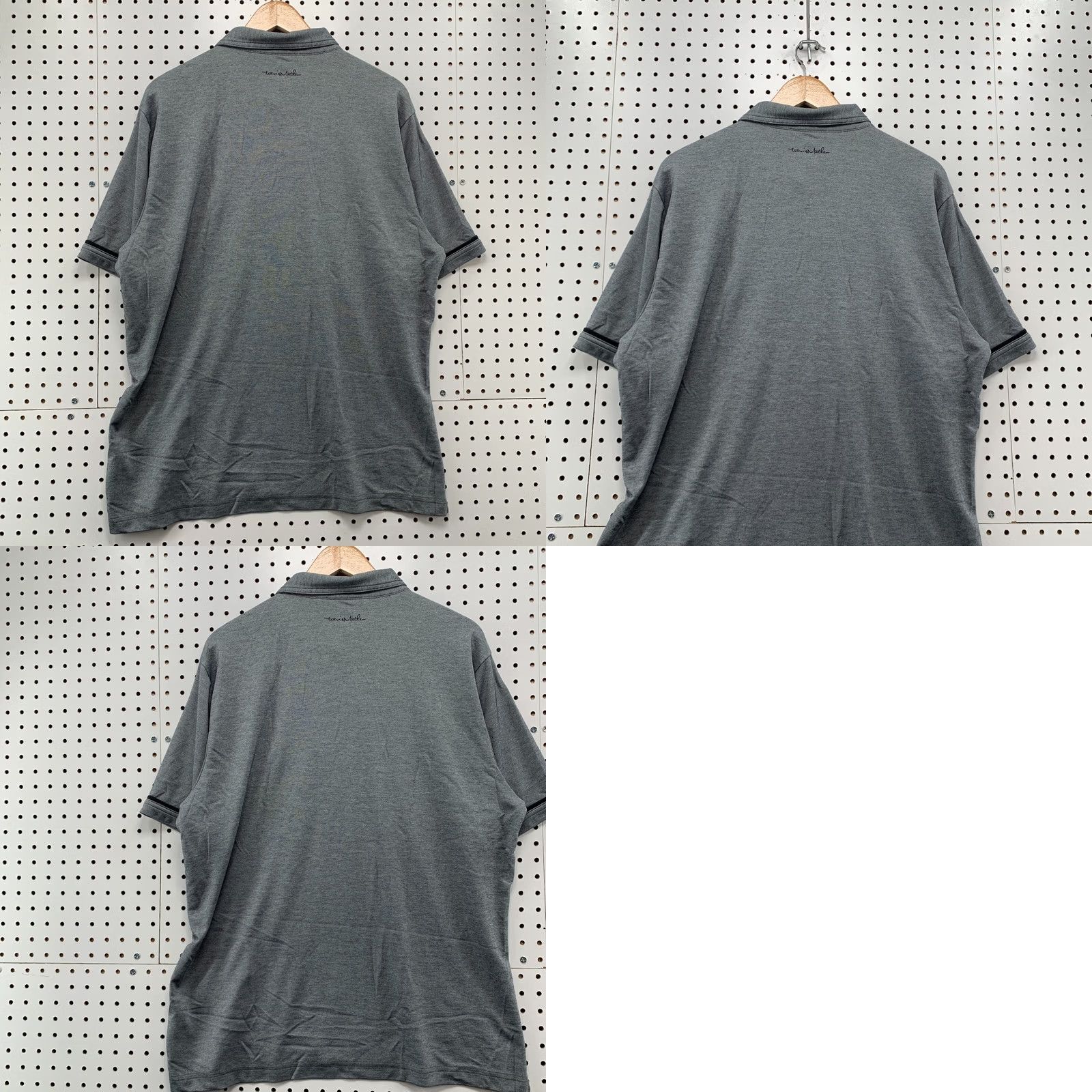 TravisMathew Travis Mathew Polo Shirt Gray Short Sleeve Adults XL Golf Size US XL / EU 56 / 4 - 9 Thumbnail