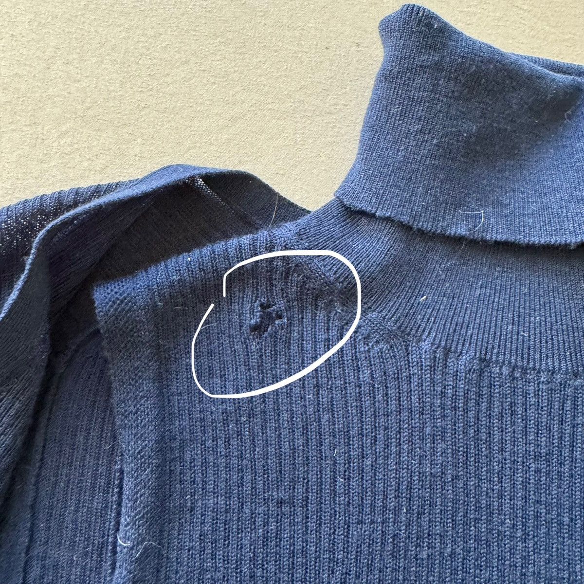 Massimo Dutti MASSIMO DUTTI Merino Wool Ribbed Cardigan & High Neck Top Size S / US 4 / IT 40 - 6 Thumbnail
