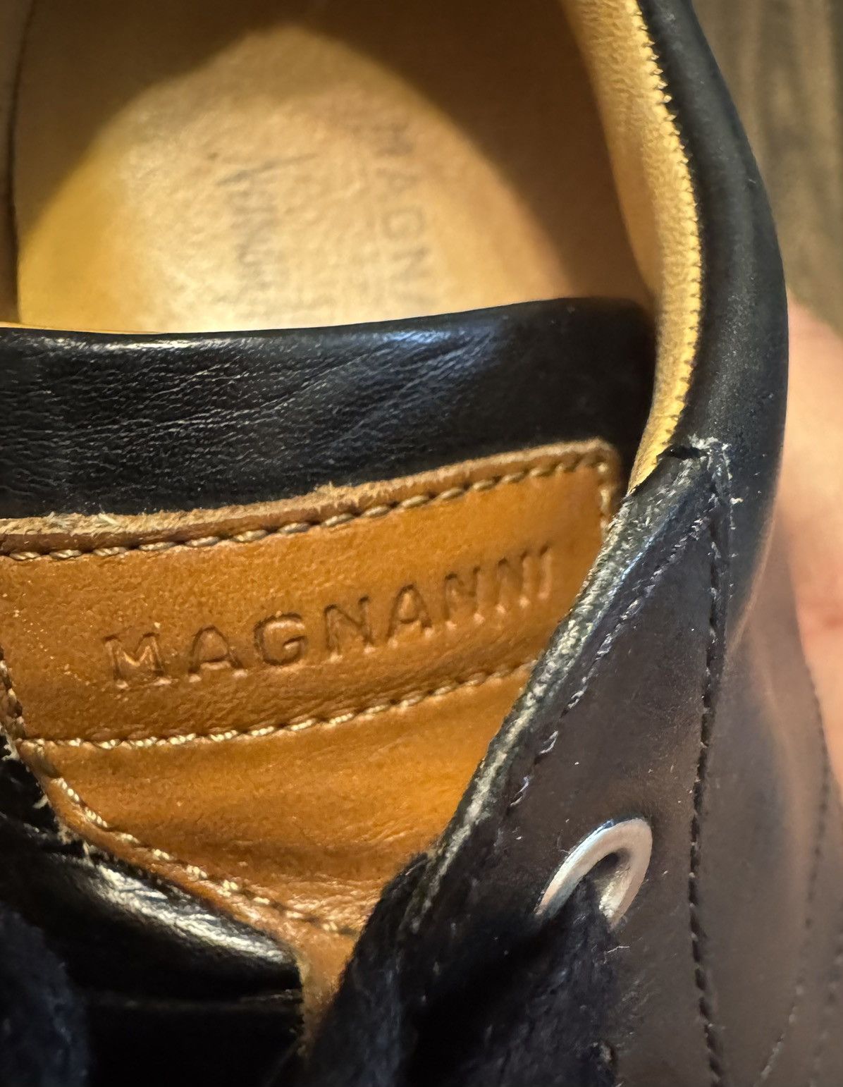 Magnanni Magnanni for Neiman Marcus Sneakers Black 18837 Size US 11 / EU 44 - 9 Thumbnail