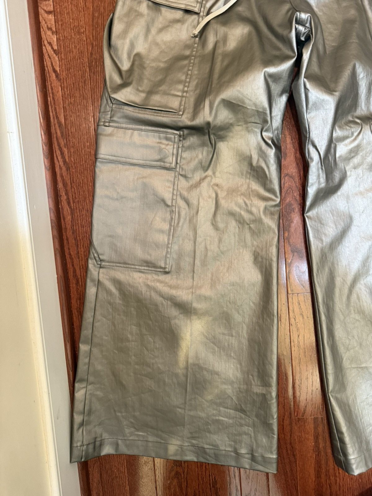 Rick Owens Rick Owen Belas Cargo Pants GunMetal Size US 34 / EU 50 - 2 Thumbnail