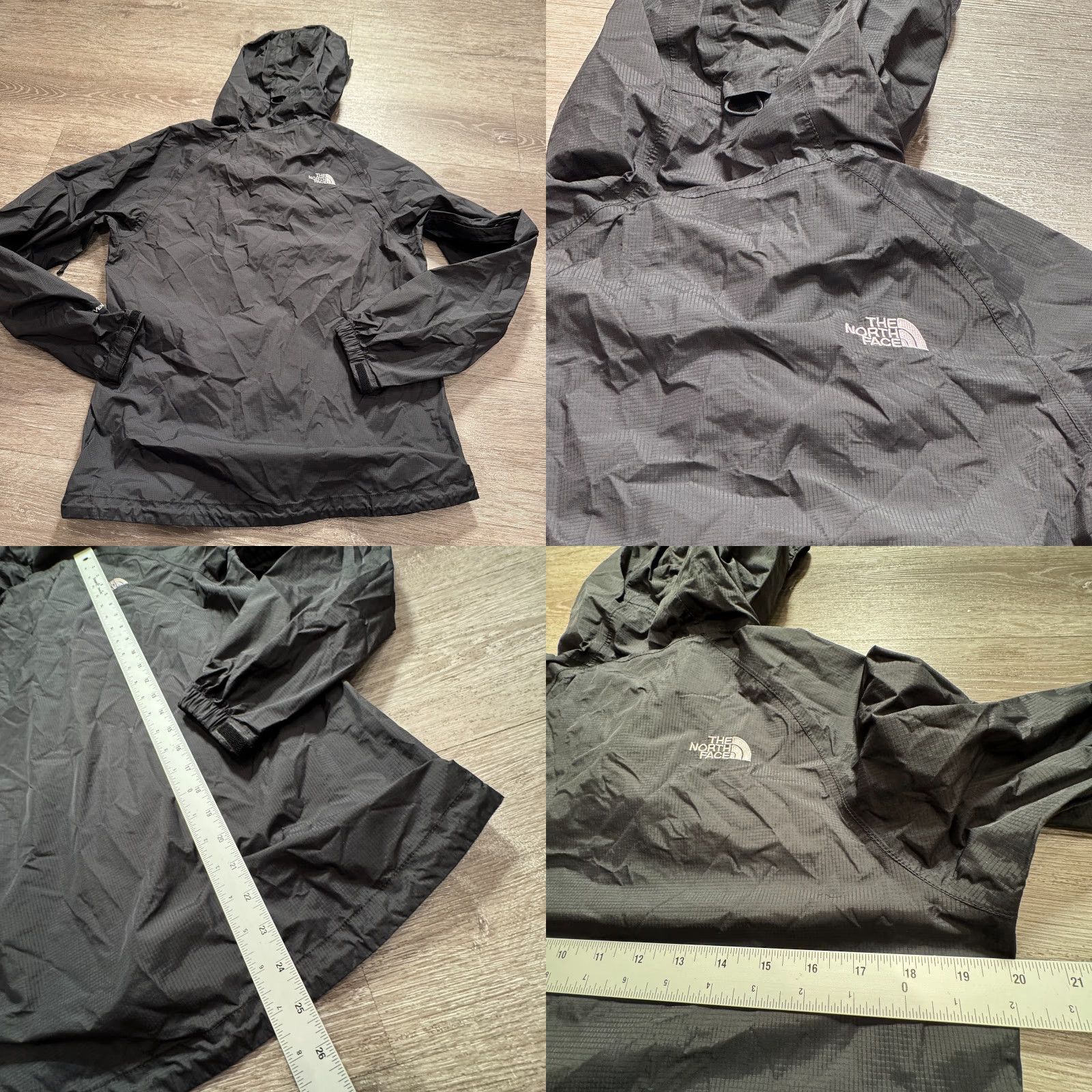 The North Face The North Face Jacket Womens Regular Black Hyvent 2.5L Full Zip Windbreaker 2XL Outdoor Clothing Womens Size XXL / US 16-18 / IT 52-54 - 8 Thumbnail