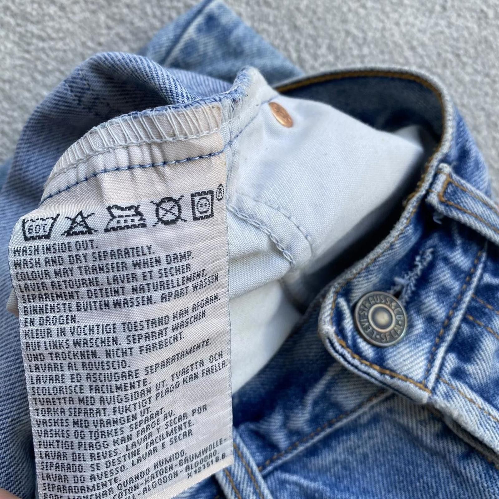 Levi's Vintage Levis 891 Orange Tab Jeans Size US 30 / EU 46 - 5 Thumbnail