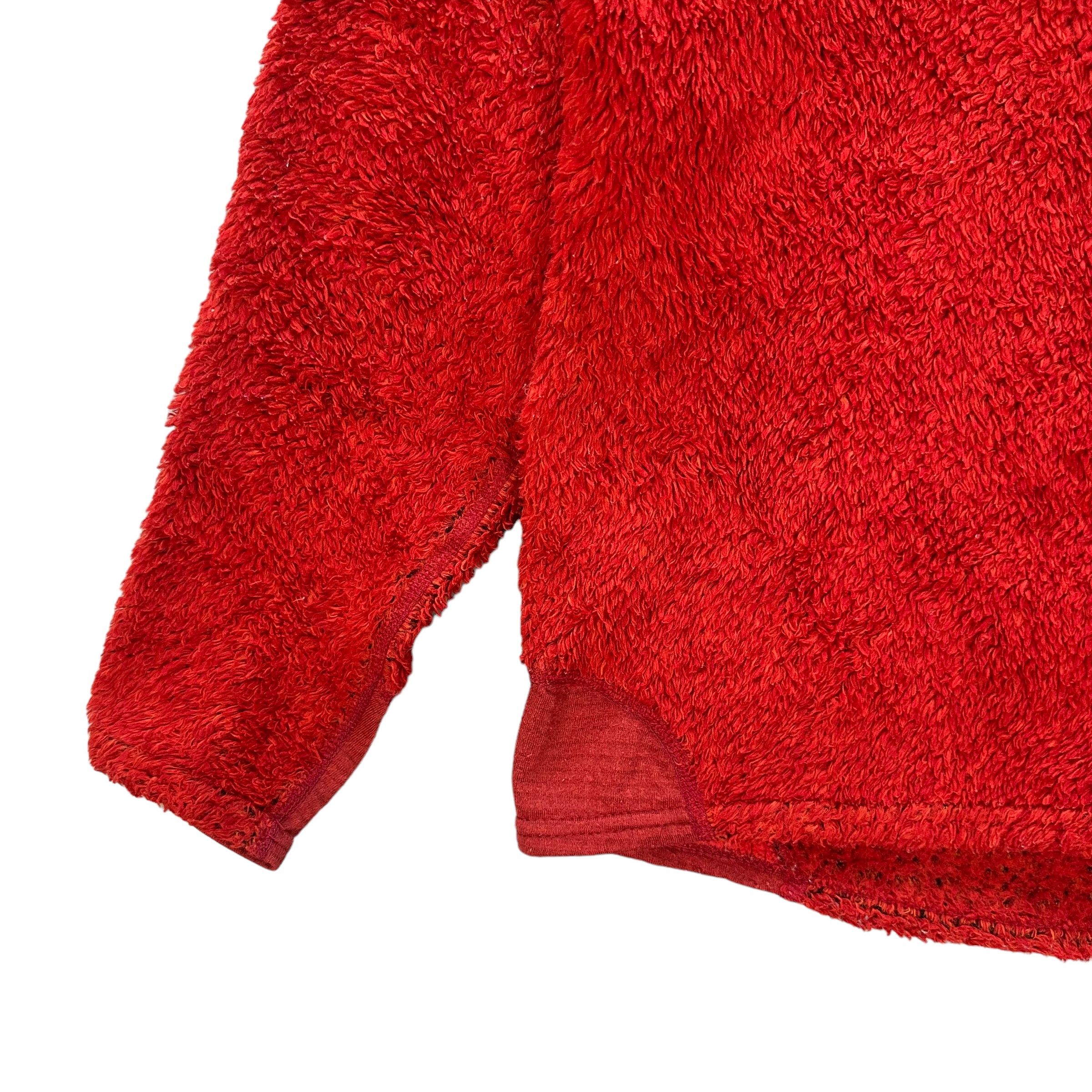 Patagonia PATAGONIA POLARTEC HALF ZIP DEEP PILE RED FLEECE #8737-023 Size US XS / EU 42 / 0 - 5 Thumbnail