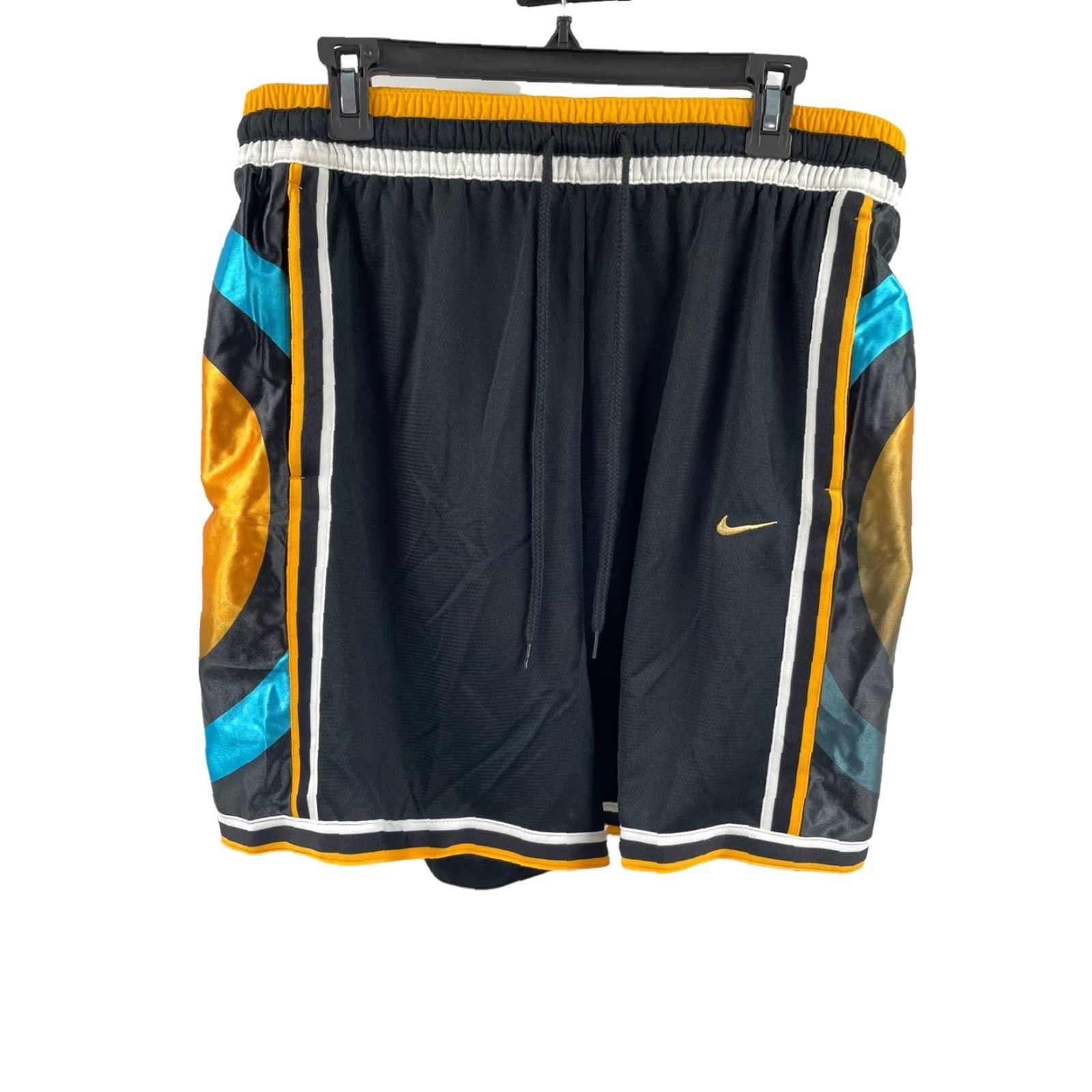 Nike Nike Basketball Shorts L Multicolor DRI-FIT DNA+ Solid Mens Size US 33 - 2 Thumbnail
