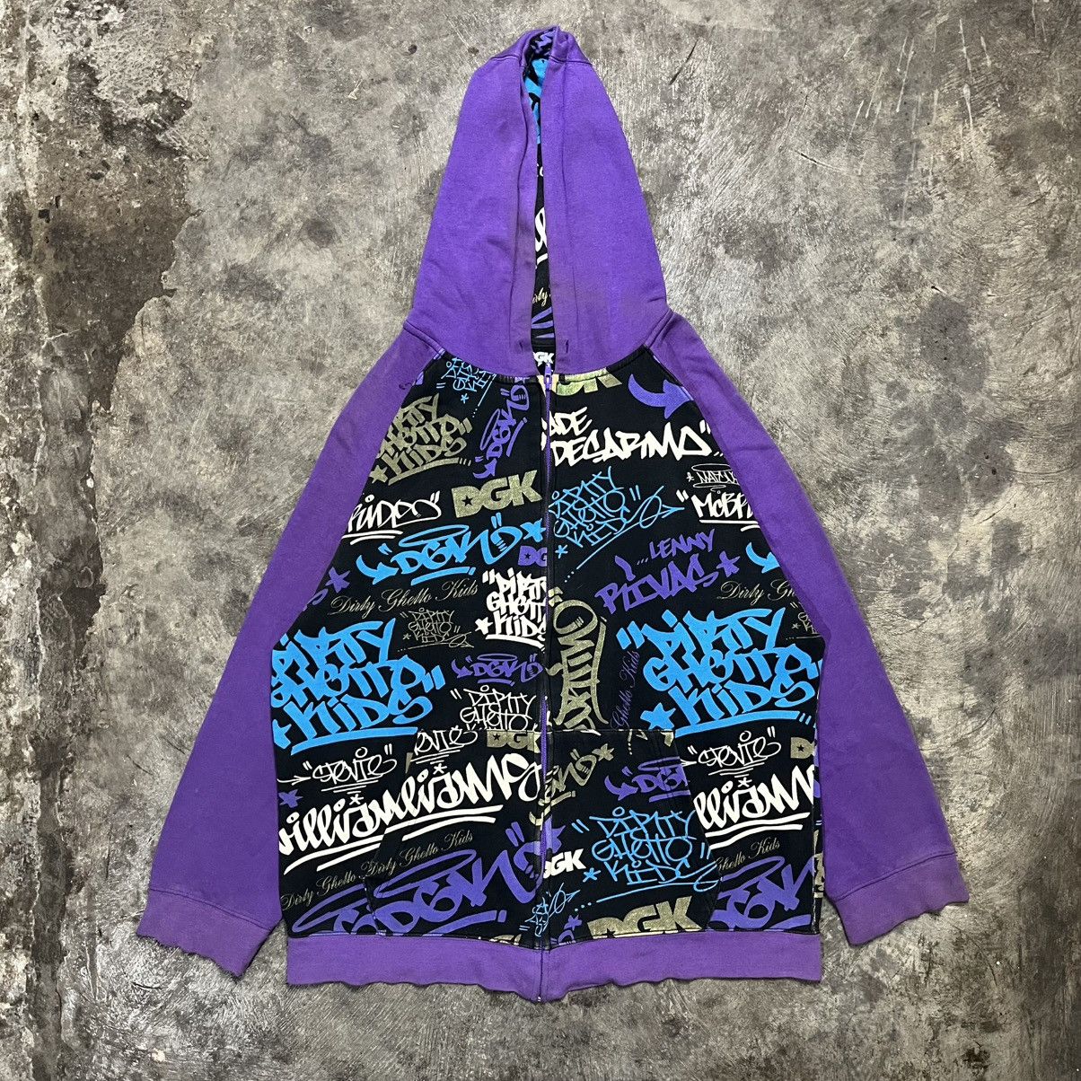 DGK sweatshirt hoodies dgk grafity full print Size US L / EU 52-54 / 3 - 1 Thumbnail