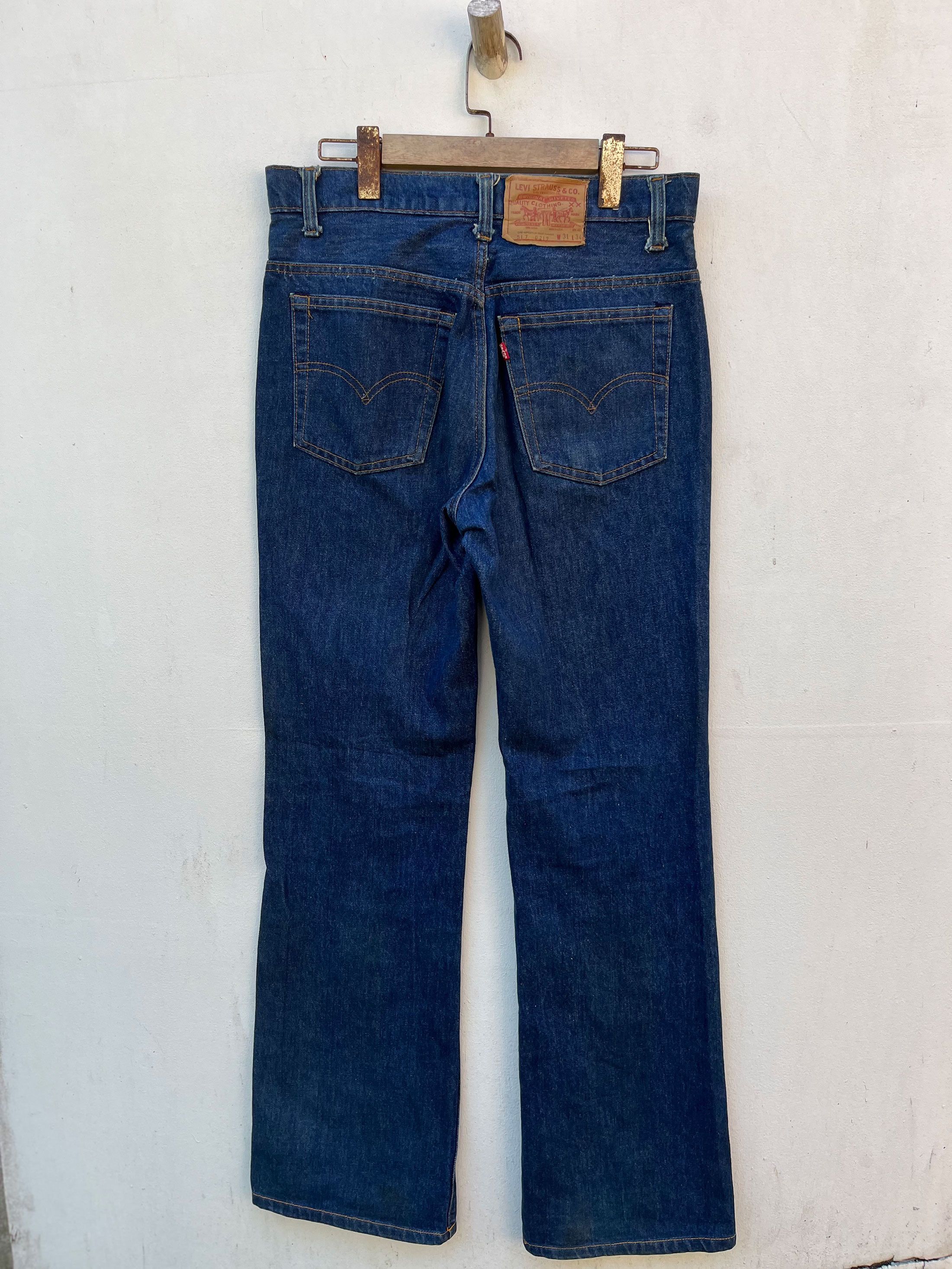 Levi's Vintage Clothing True Vintage Levis 517 Zipper Fly Flared Size US 32 / EU 48 - 7 Thumbnail
