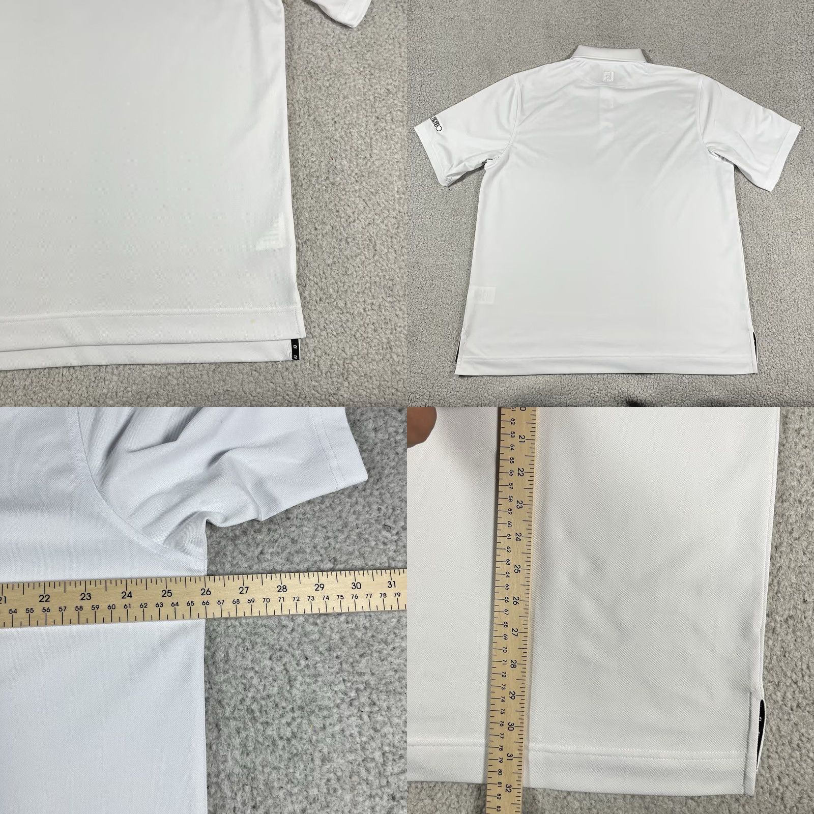 Footjoy FootJoy Polo Shirt Mens XL White Golf Performance FJ Stretch Logo Embroidered Size US XL / EU 56 / 4 - 9 Thumbnail