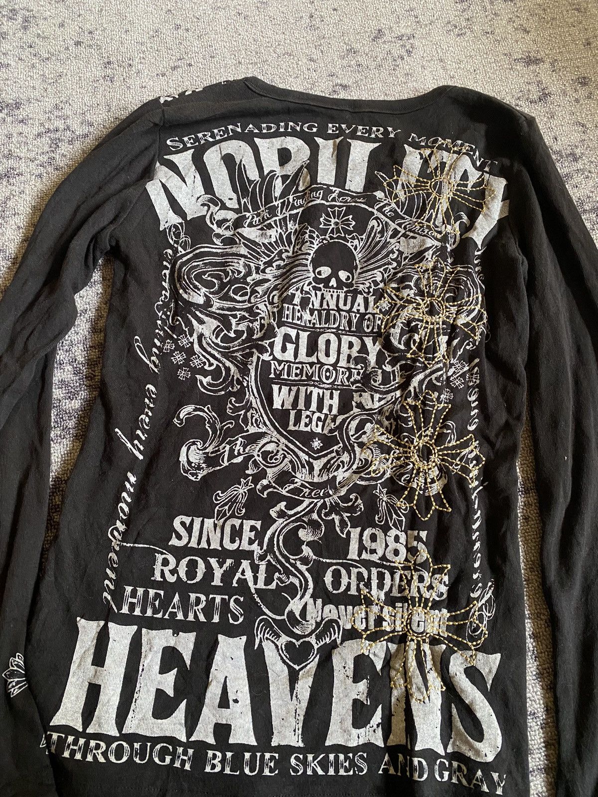 Hysteric Glamour × If Six Was Nine × Japanese Brand Y2k Highbridge ifsixwasnine skull cross long sleeve Size US S / EU 44-46 / 1 - 3 Thumbnail
