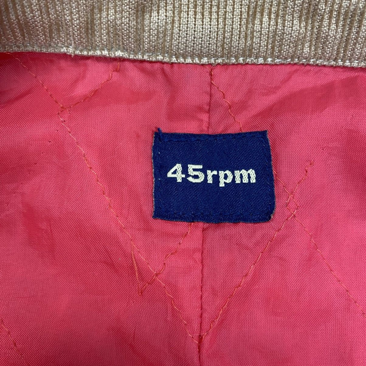 45rpm Vintage 45rpm Japan Distressed Chore Jacket Size US L / EU 52-54 / 3 - 9 Thumbnail