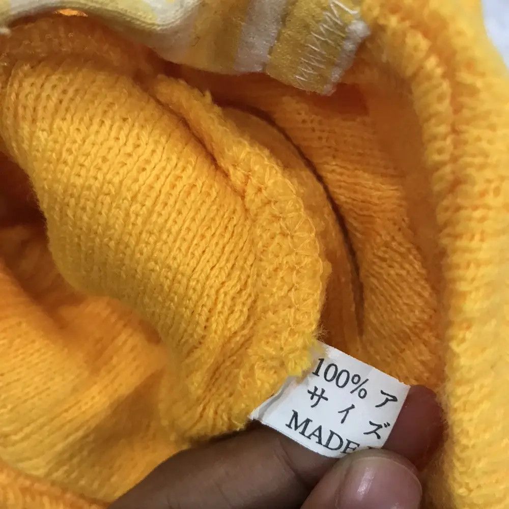 Japanese Brand Star Big Logo Beanie Hat Size ONE SIZE - 5 Thumbnail