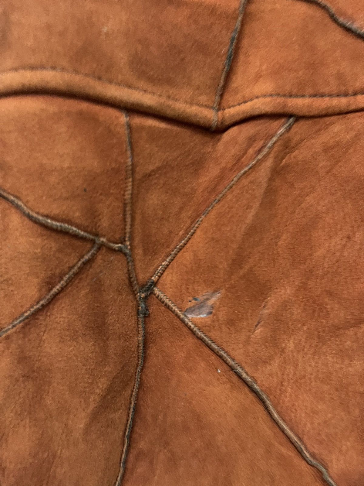 Genuine Leather Vintage PATCHWORK LAMBSKIN CROP Jacket Hai Sporting Gear Size US M / EU 48-50 / 2 - 6 Thumbnail