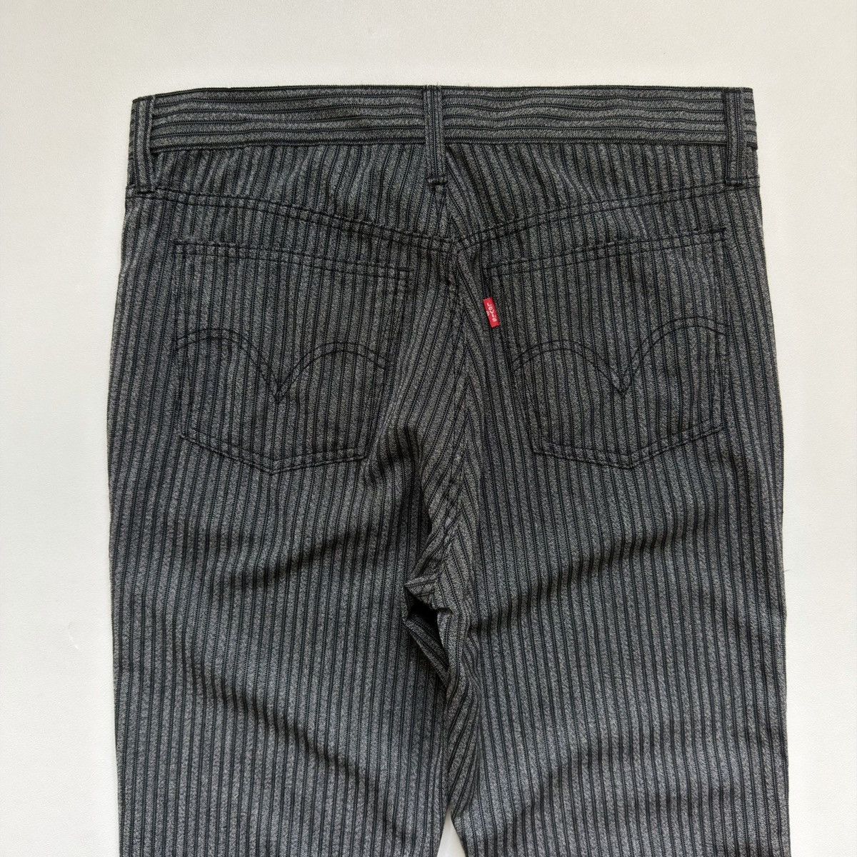 Comme des Garcons AD / AW 05 Gray Pinstripe Wool Pants Size US 34 / EU 50 - 12 Thumbnail
