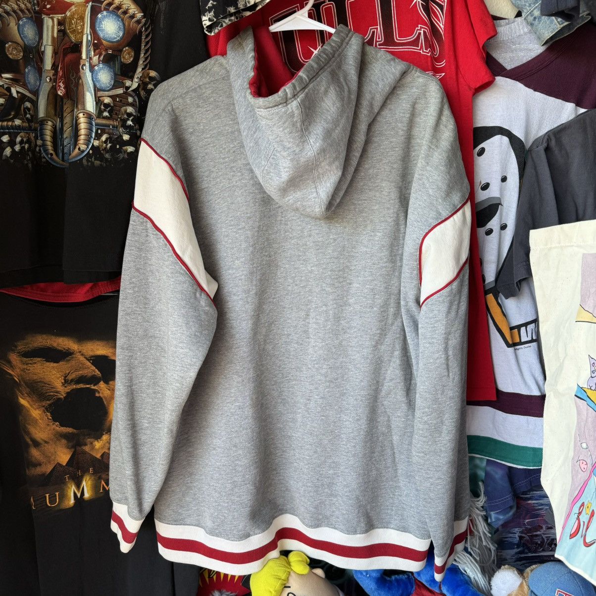 ENYCE Baggy Y2K Oversized Varsity Hoodie Skater Hiphop