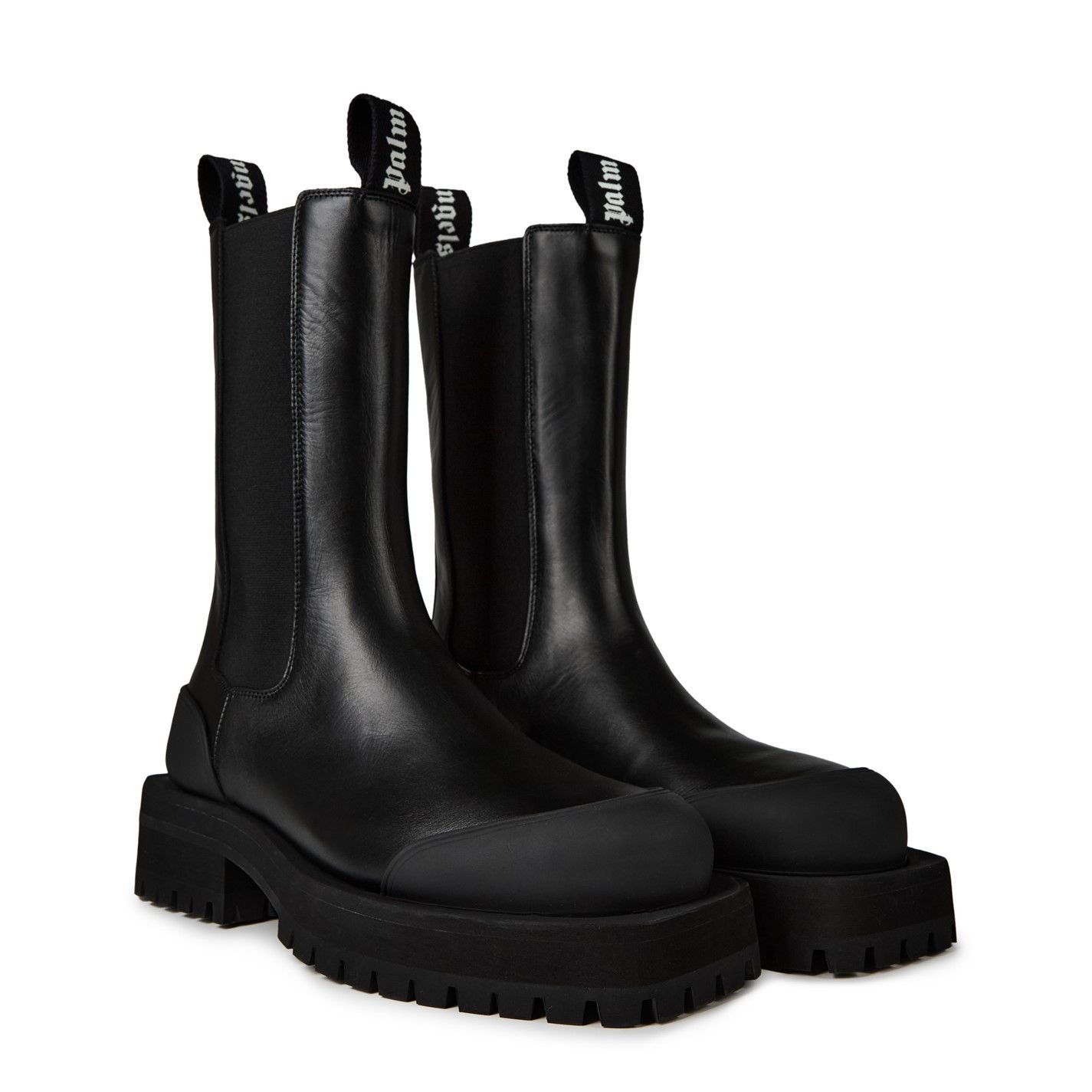 Palm Angels o1g2r1mq0425 Chelsea Combat Boots in Black Size US 5 / IT 35 - 4 Thumbnail