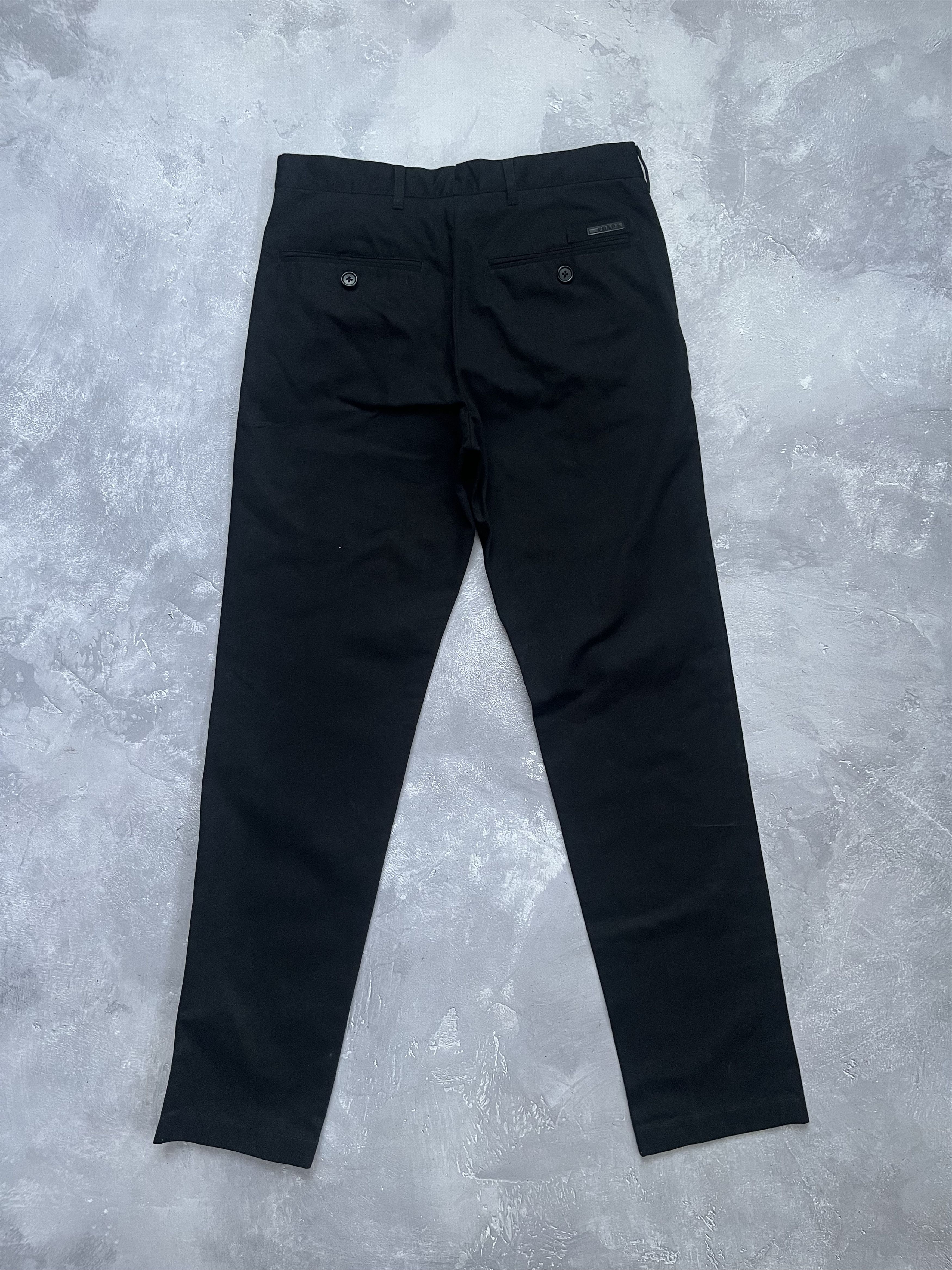 Prada Prada Milano Chino Casual Black Pants Size 44 Black Tab Size US 28 / EU 44 - 2 Thumbnail