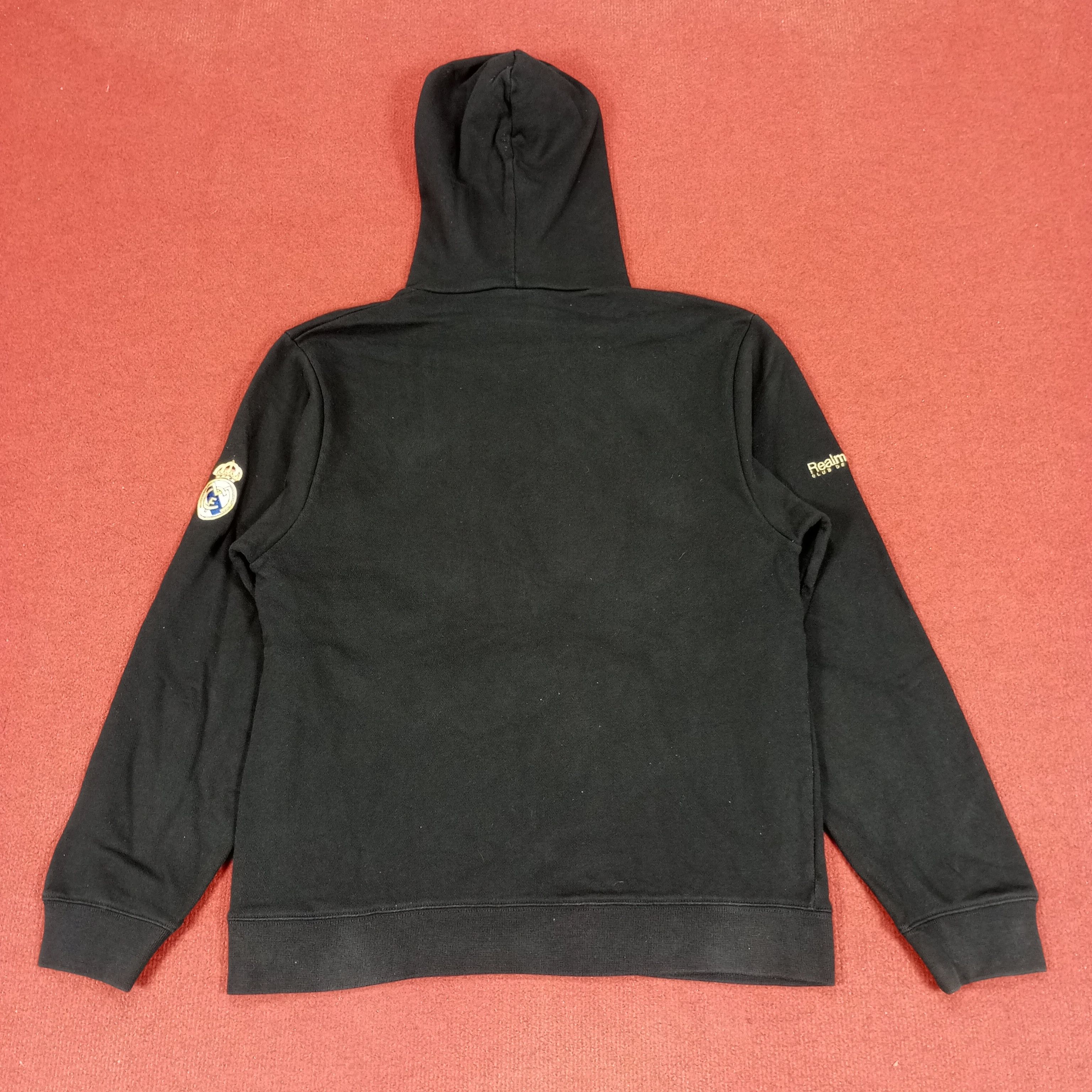 Adidas × Vintage Adidas Real Madrid Football Club Hoodies Size US S / EU 44-46 / 1 - 4 Thumbnail