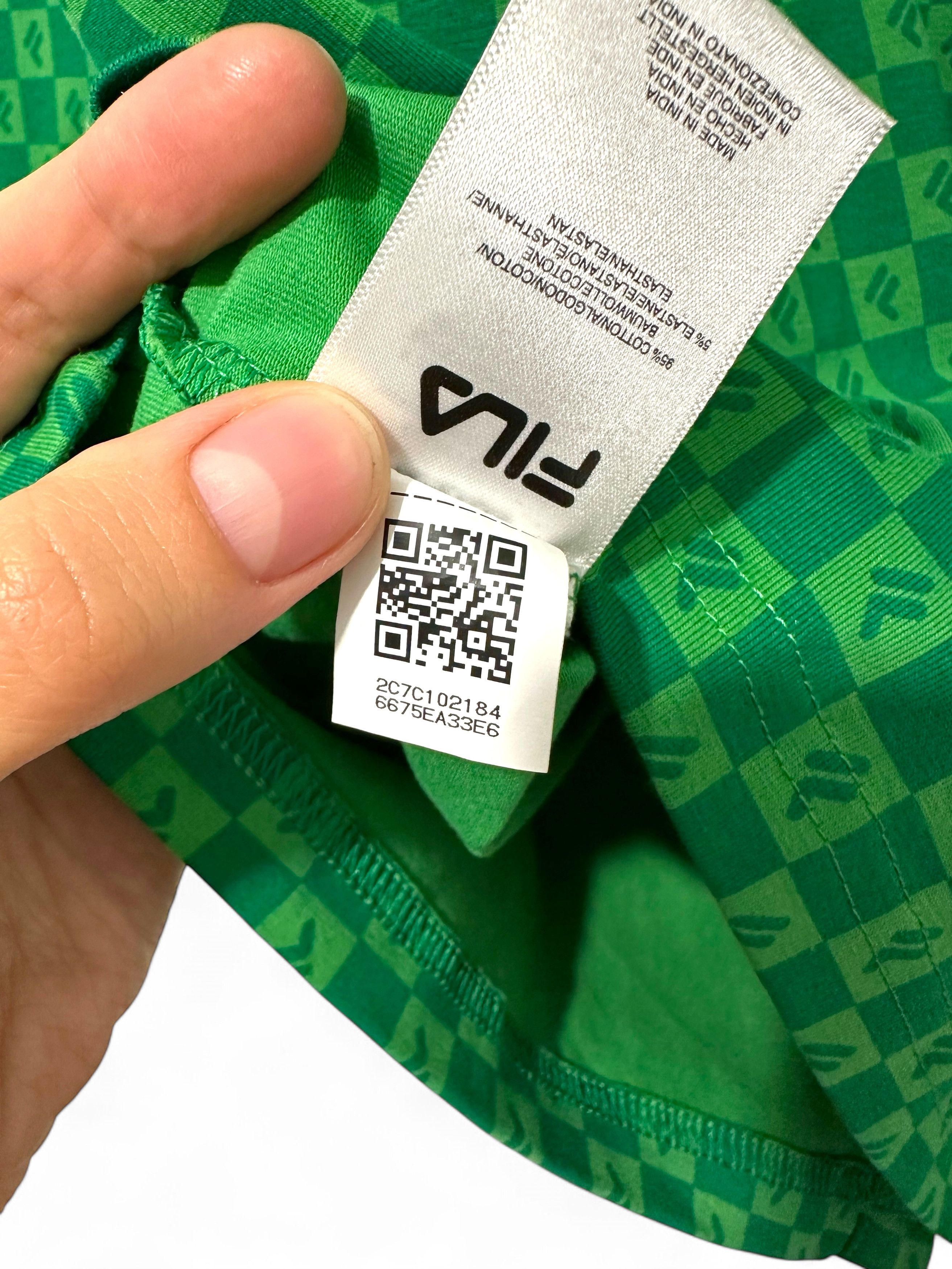 Fila Fila retro mini dress in green (L) Size L / US 10 / IT 46 - 11 Thumbnail