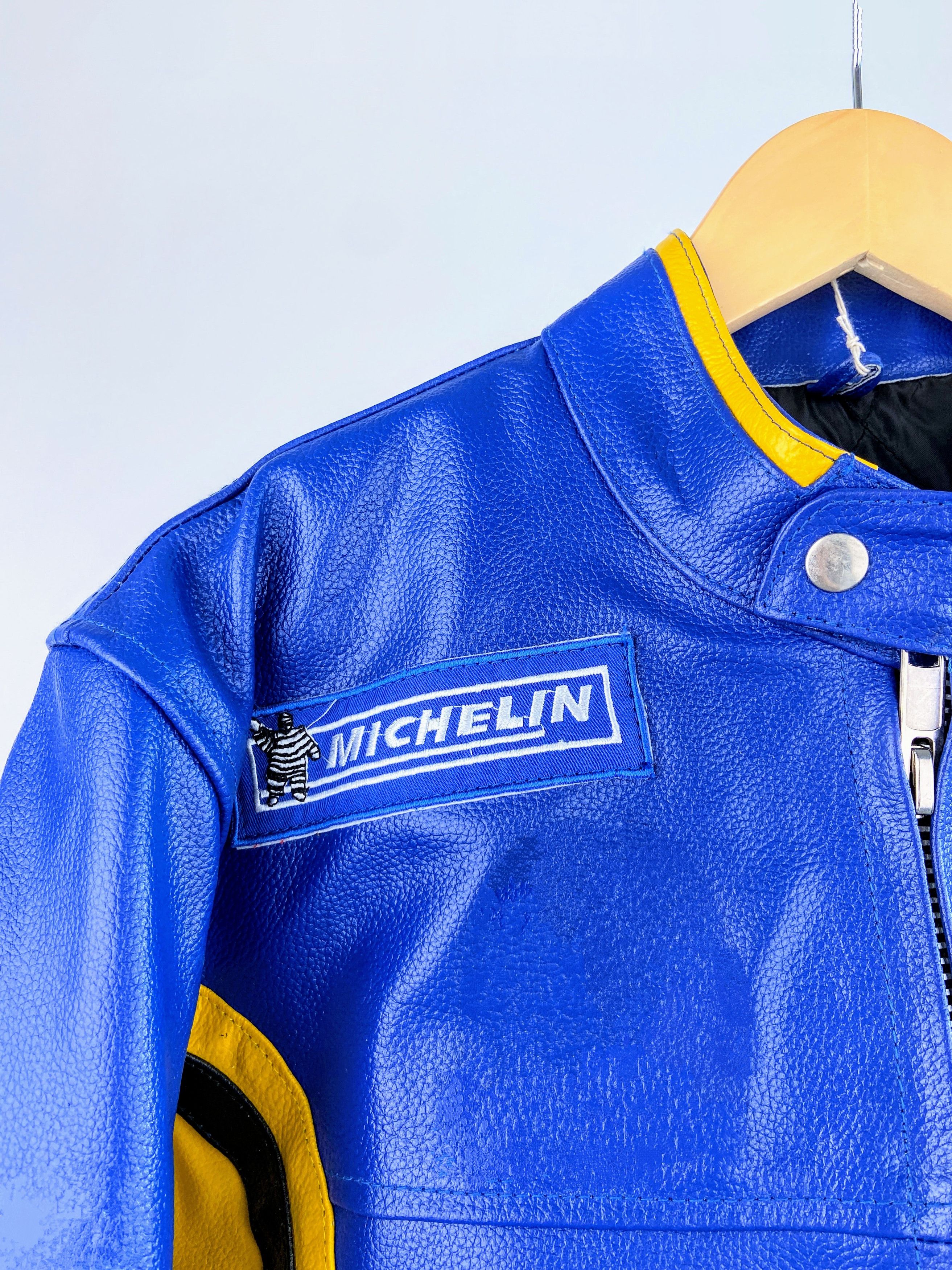 Yamaha 🏍️🔥 YAMAHA 🔥 RACING LEATHER JACKET RARE Size US L / EU 52-54 / 3 - 3 Thumbnail