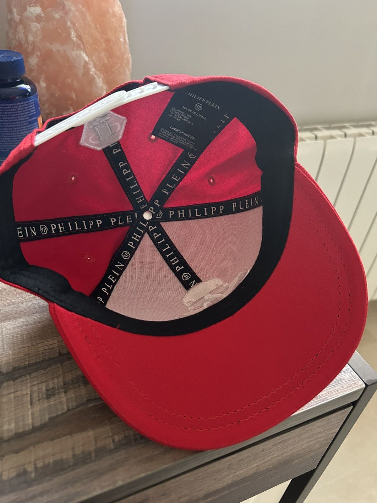 Philipp Plein Philip Plein Red Skull Hat Size ONE SIZE - 8 Thumbnail