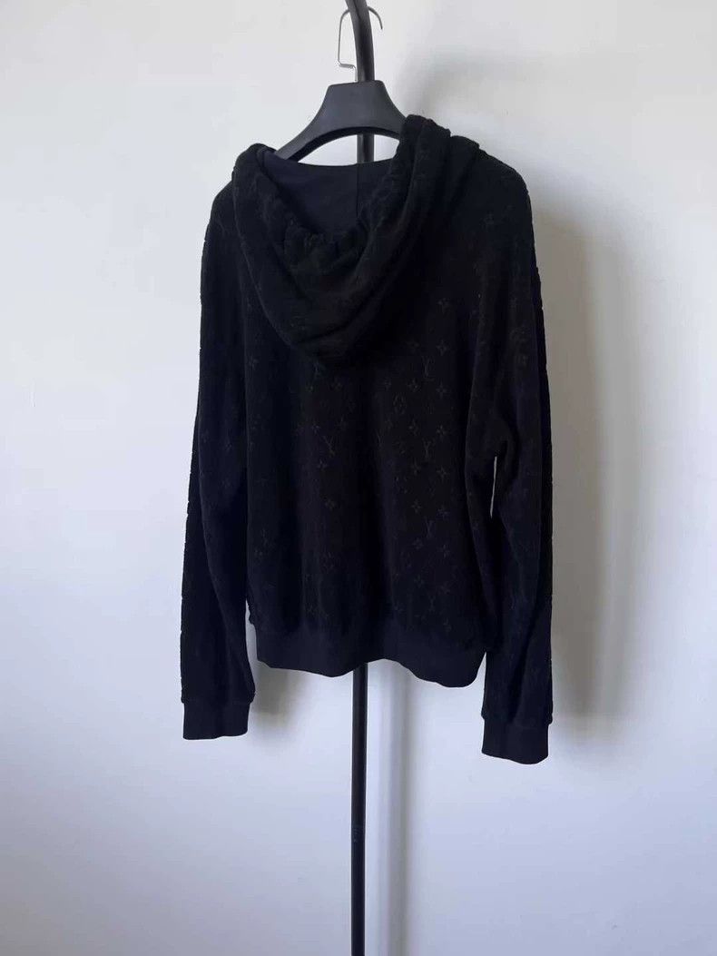 Louis Vuitton Louis Vuitton Black full print towel zipper jacket Size US S / EU 44-46 / 1 - 2 Thumbnail