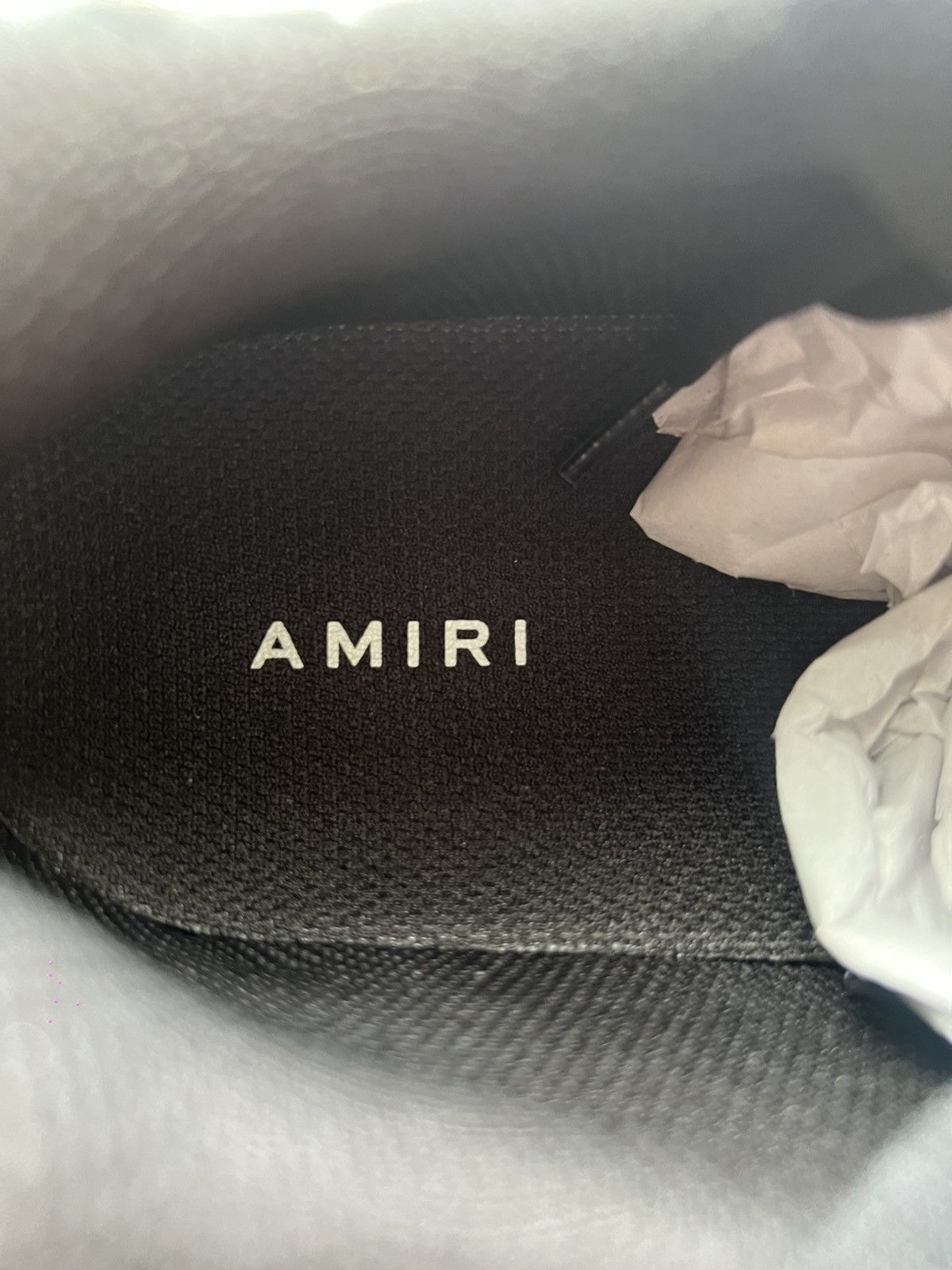 Amiri NEW AMIRI Bone Runner “Black Clear” Size 8 Men’s/ 9.5 Womens Size US 8 / EU 41 - 7 Thumbnail