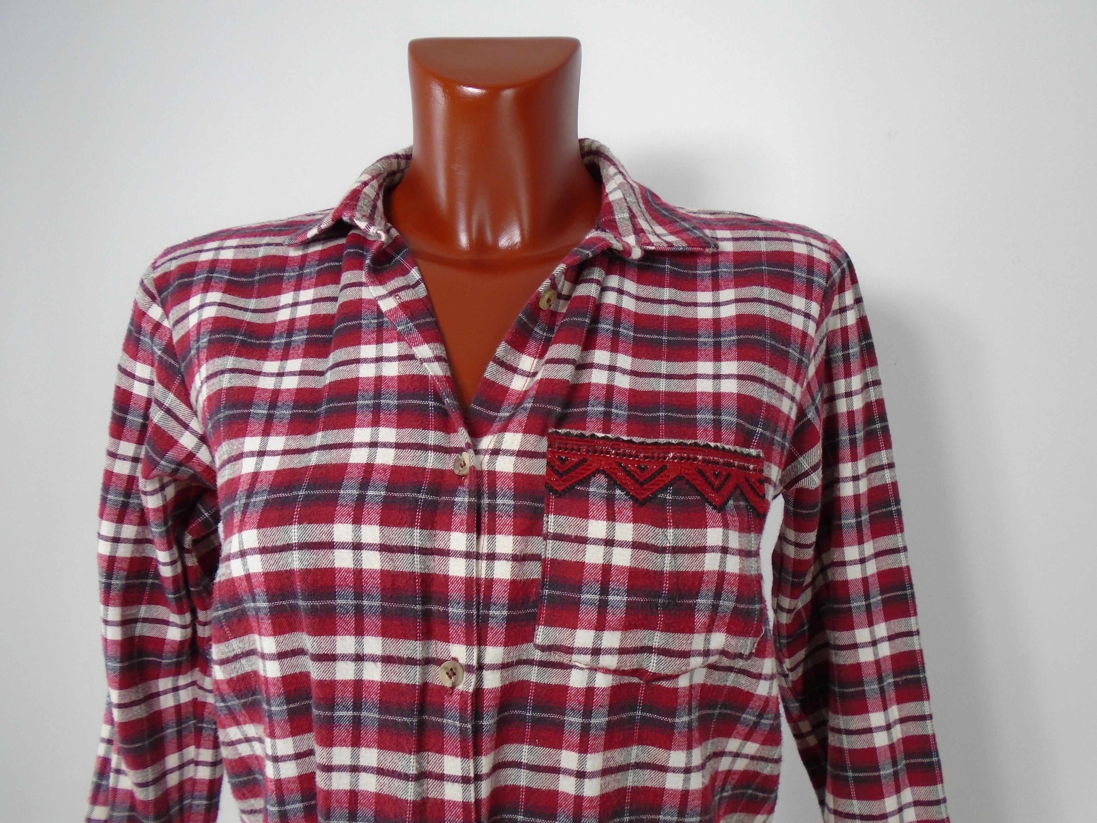 Zara Women's Shirt Zara. Color: Bordeaux. Size: S. Size S / US 4 / IT 40 - 9 Thumbnail