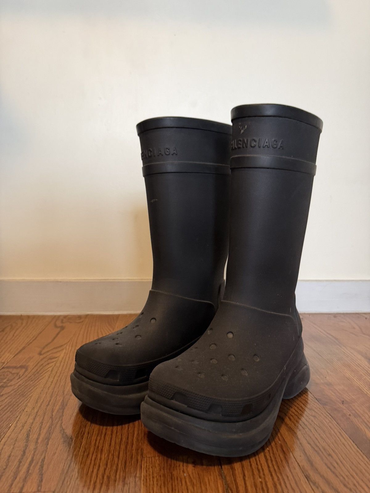 Balenciaga Balenciaga Crocs Boots Size US 11 / EU 44 - 7 Thumbnail
