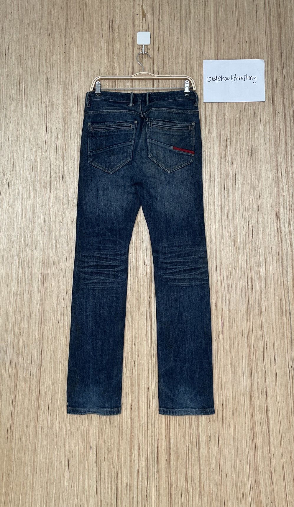 Japanese Brand × Vintage Vintage Japanese Brand 291295 Homme Jeans 2000s Size US 29 - 2 Thumbnail