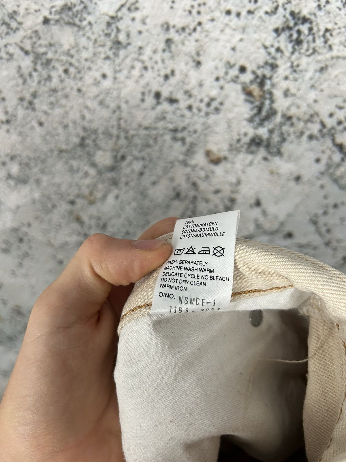 Edwin Vintage Edwin Made in Japan Beige Denim Pants Jeans Size US 34 / EU 50 - 10 Thumbnail