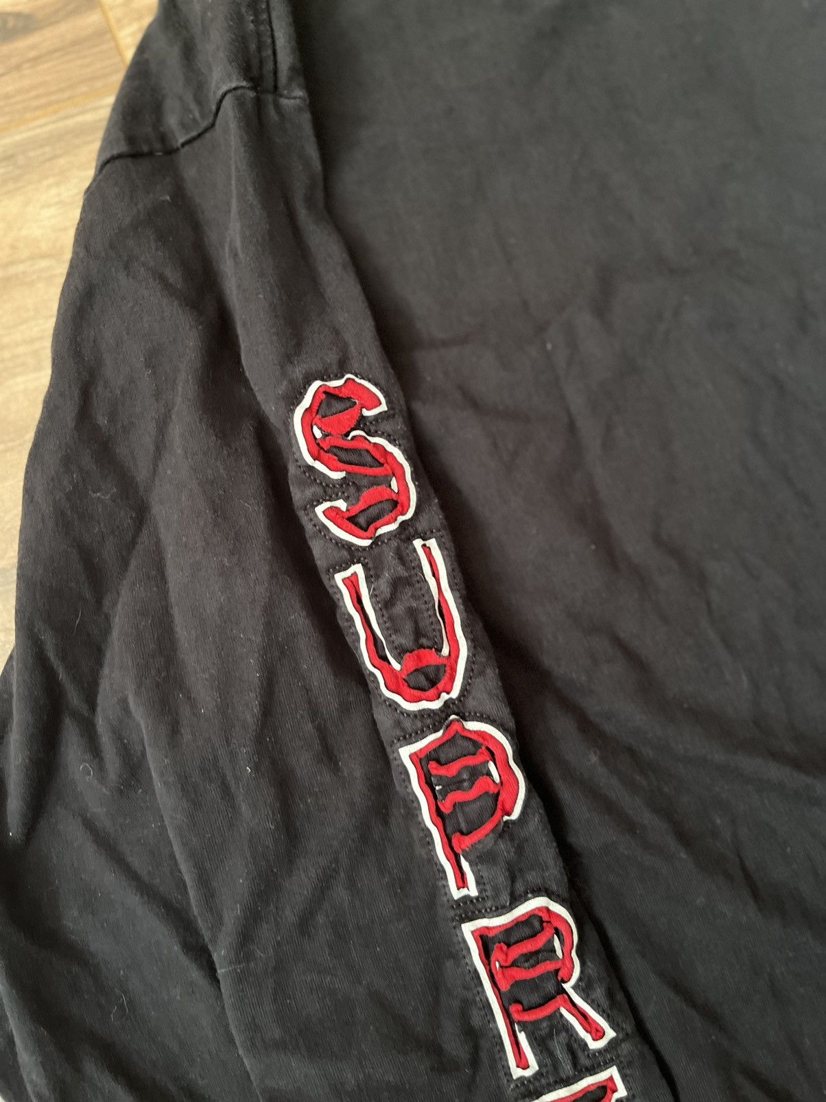 Supreme Supreme Cut Out L/S Top Size US XL / EU 56 / 4 - 2 Thumbnail