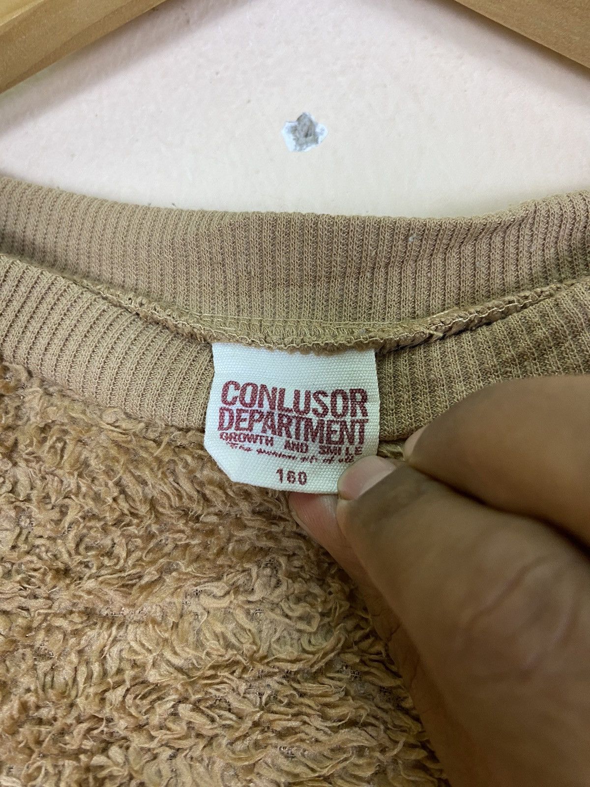 Japanese Brand Japanese Brand USA5Style Big Font Sherpa Sweater Size US M / EU 48-50 / 2 - 8 Thumbnail