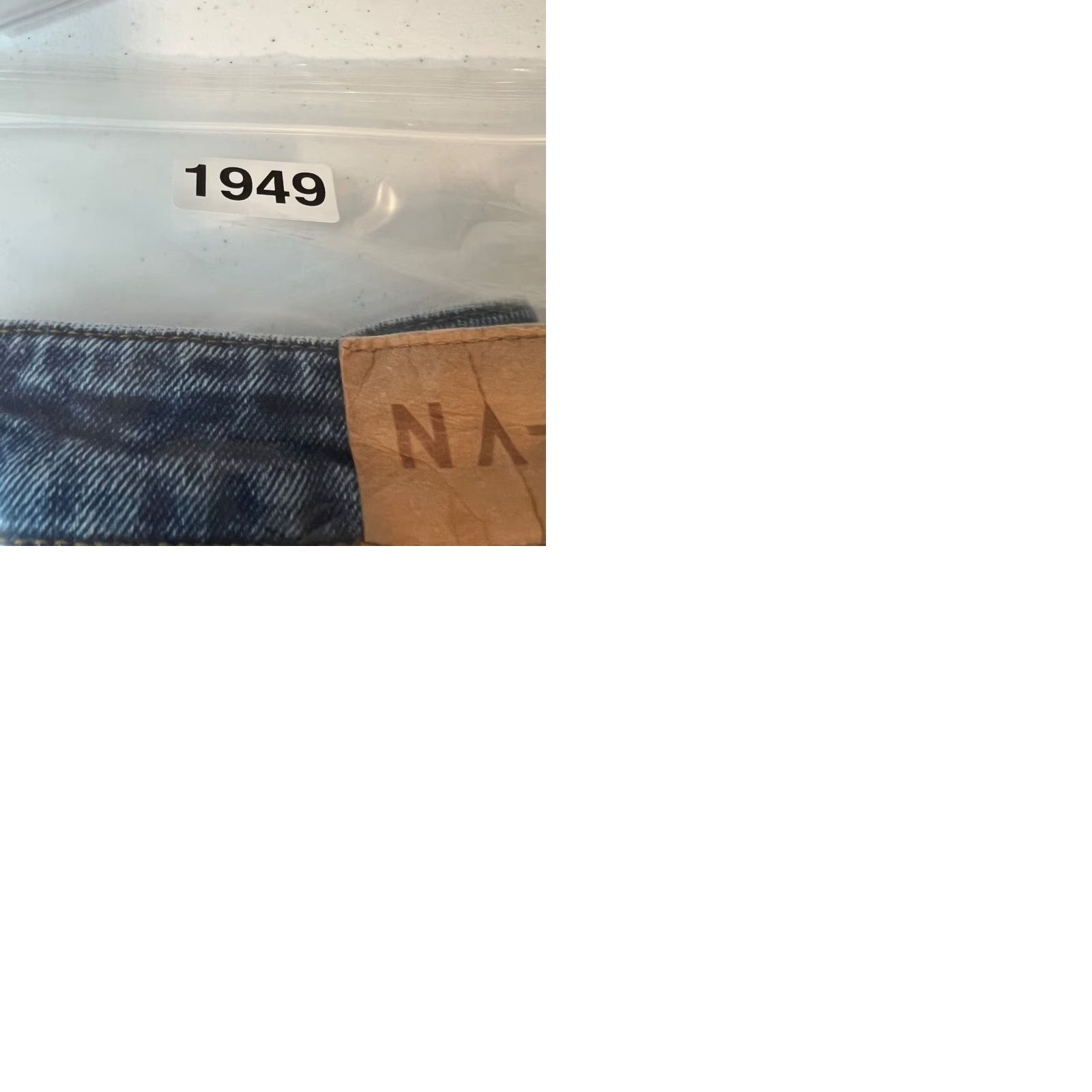 Vintage NA-KD Art High-Waisted Straight-Leg Denim Jeans Womens Size 34 Blue Size 24" / US 00 / IT 34 - 9 Thumbnail