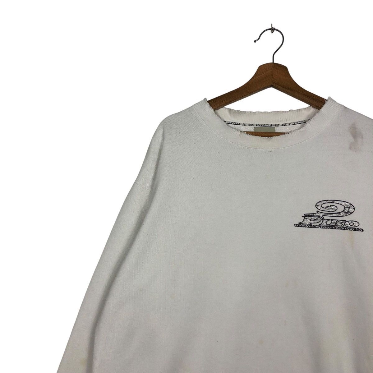 Japanese Brand × Vintage 📌Vintage Sweatshirt Crewneck Piko Hawaiian Longboard Wear Size US XL / EU 56 / 4 - 8 Thumbnail