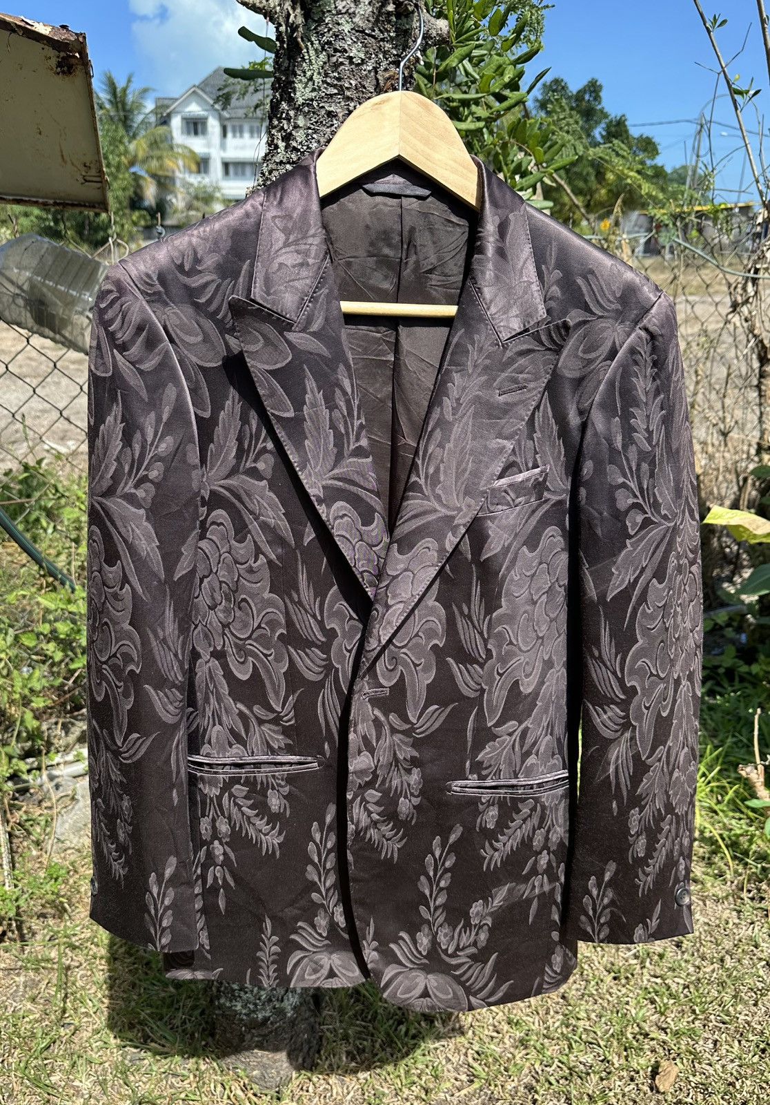 Paul Smith Paul Smith Collection Floral Jacquard Blazer Size 38R - 1 Thumbnail