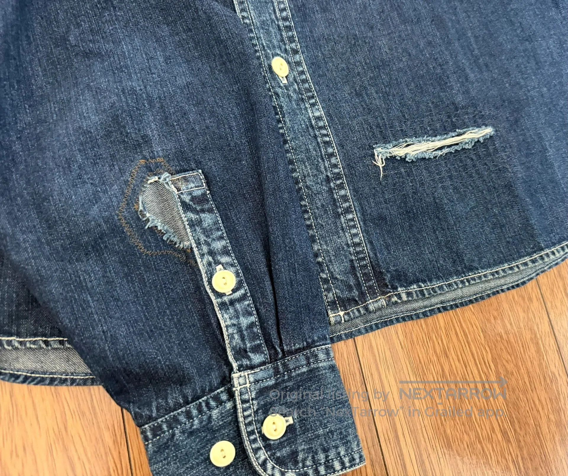 Visvim Visvim SS Lumber Damaged Shirt. Size US M / EU 48-50 / 2 - 3 Thumbnail