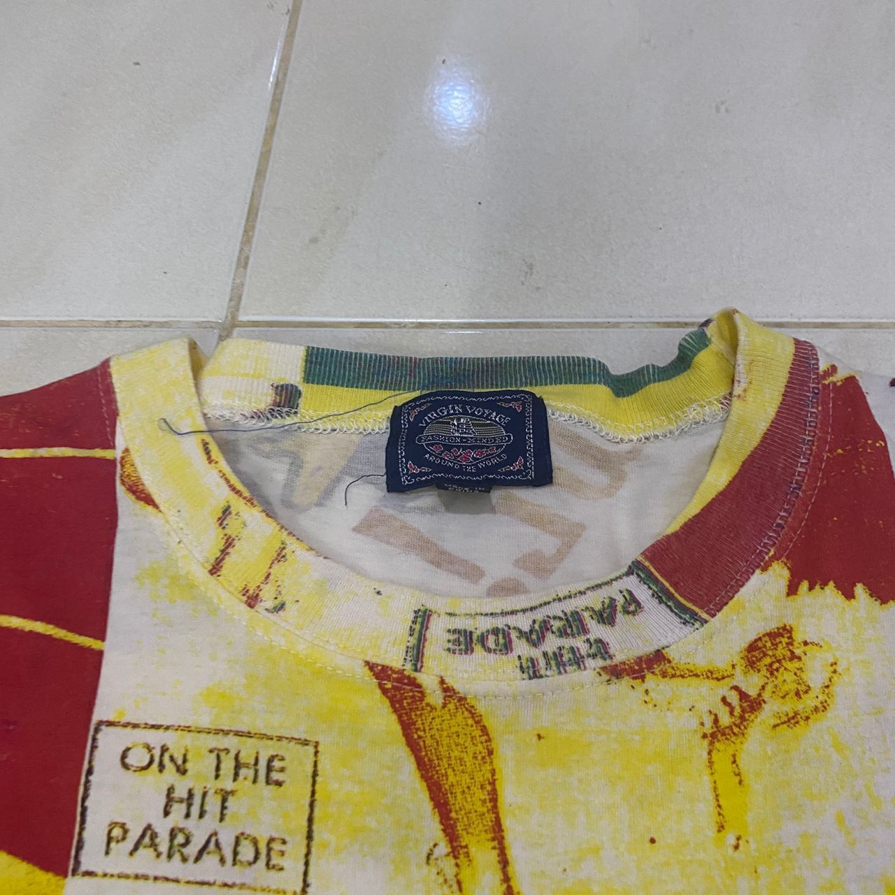 Vintage Vintage Virgin Voyage Bowling Overprint Tshirt Size US M / EU 48-50 / 2 - 10 Thumbnail