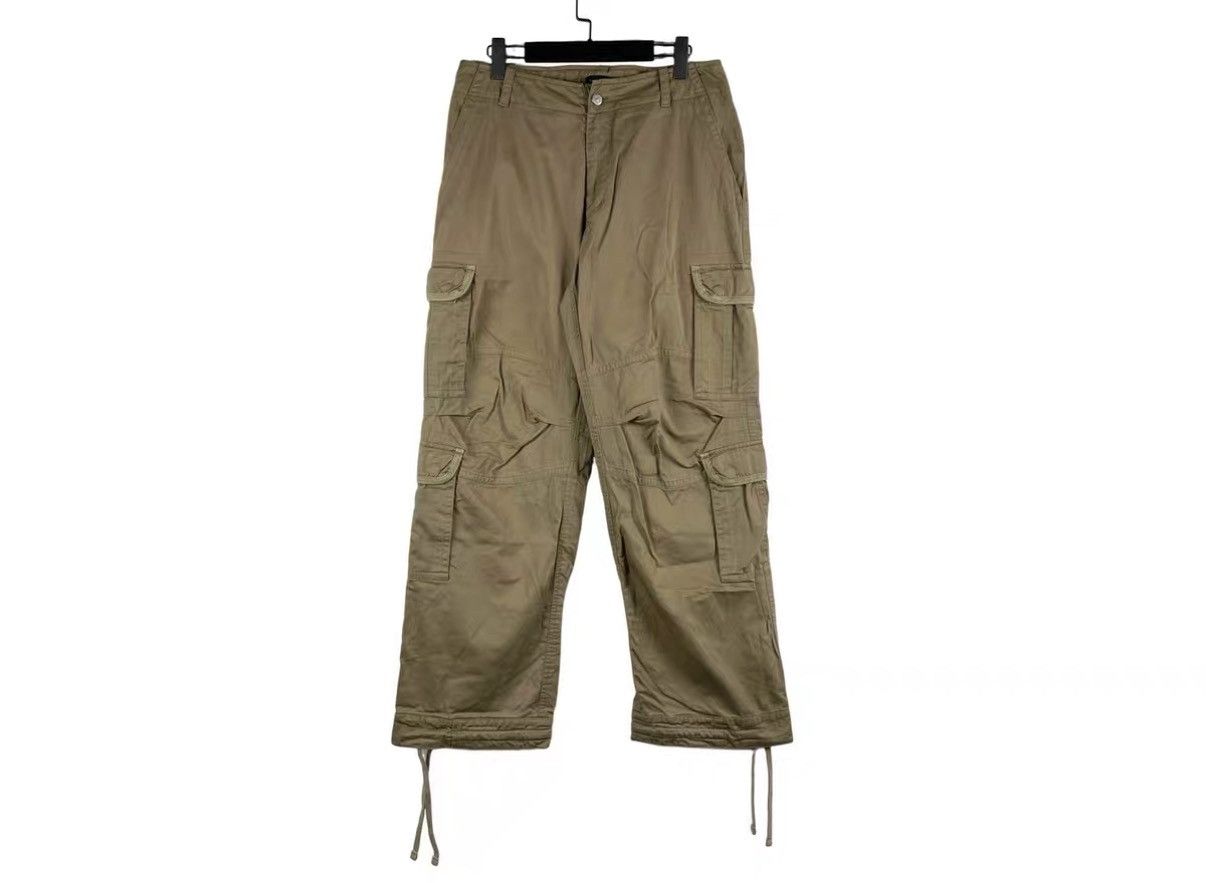 FAR FROM WHAT Far Archive 25SS Technical Wide-Leg Cargo Pants J31 Size US 34 / EU 50 - 1 Thumbnail