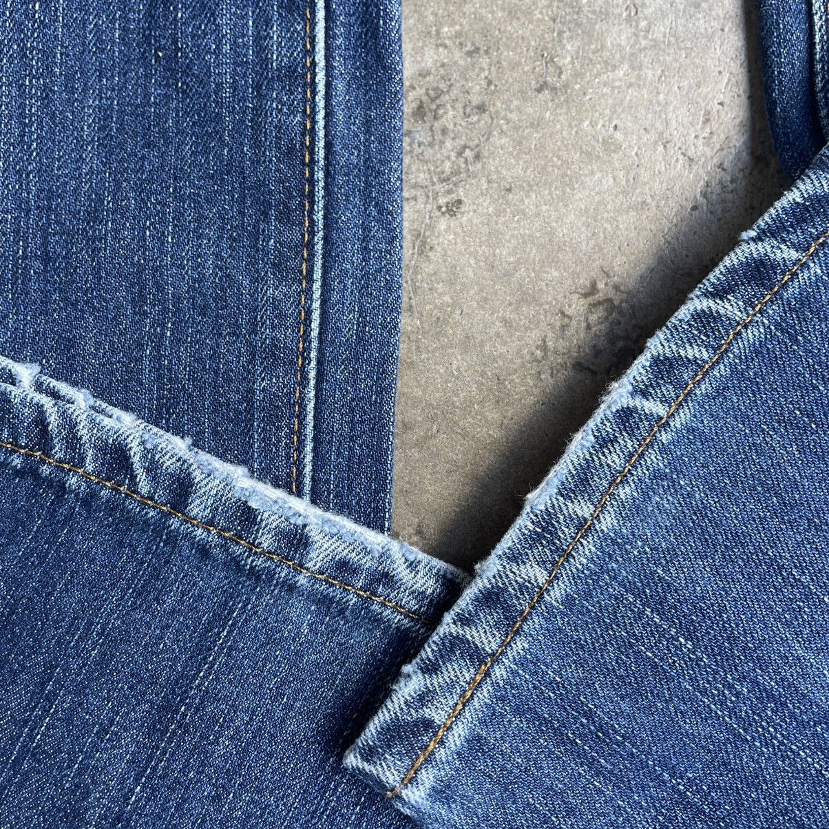 Edwin 🔥Vintage Edwin 402 Stoned Washed Ripped Distress Denim Jeans Size US 31 - 7 Thumbnail