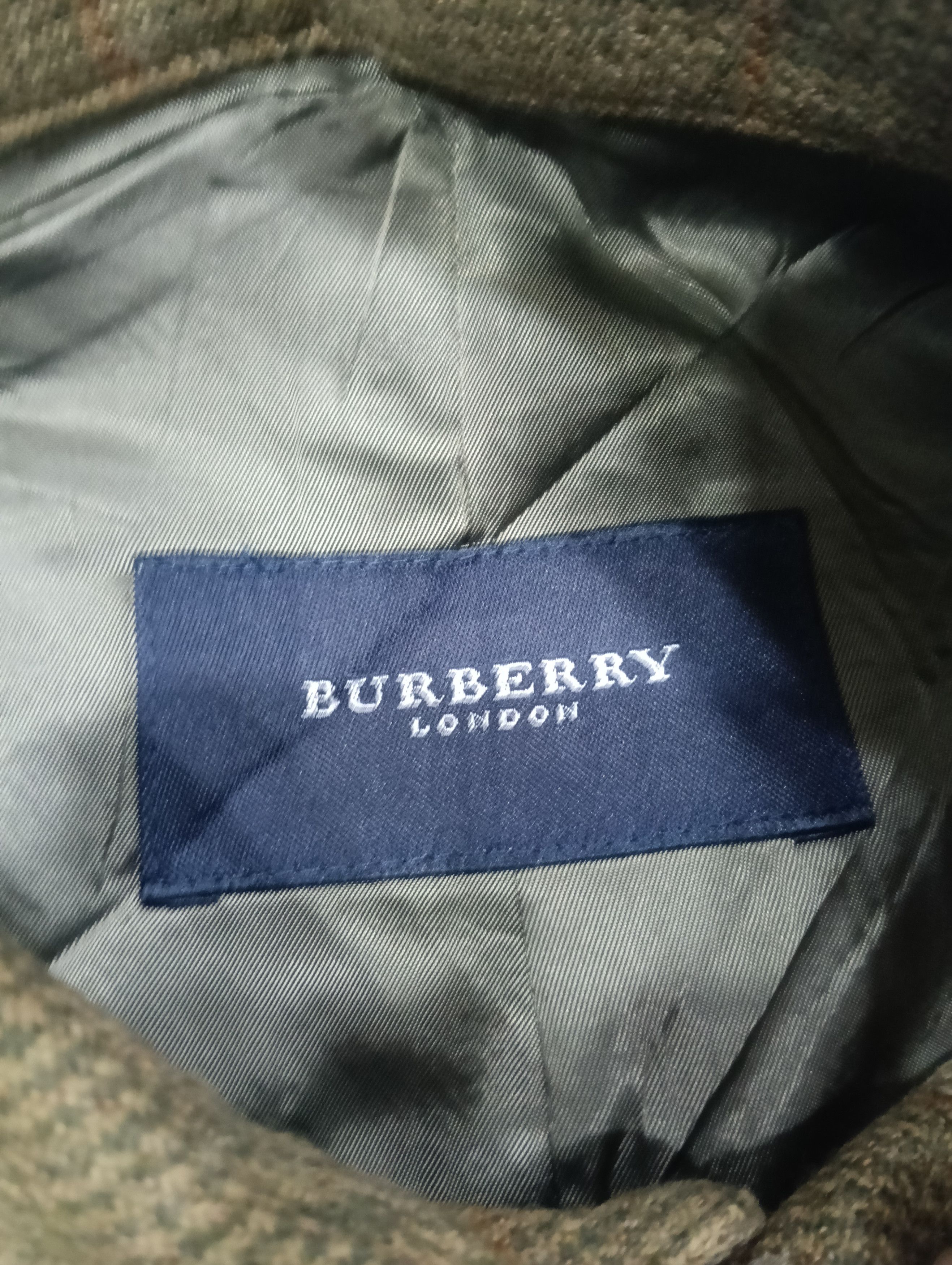 Burberry × Burberry Prorsum × Designer Vintage Burberry Coat Jacket Checkered Size US L / EU 52-54 / 3 - 6 Thumbnail