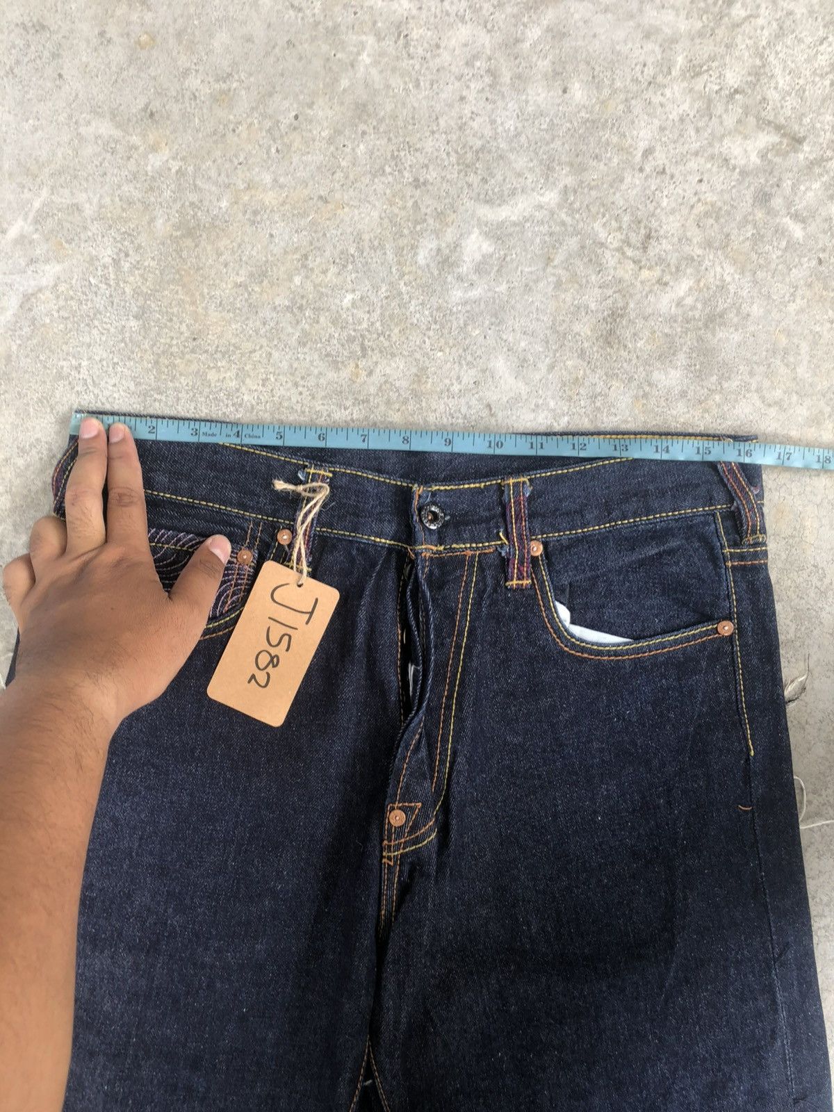 RMC Jeans Red Monkey Company Embroidered Naked Size US 32 / EU 48 - 21 Thumbnail