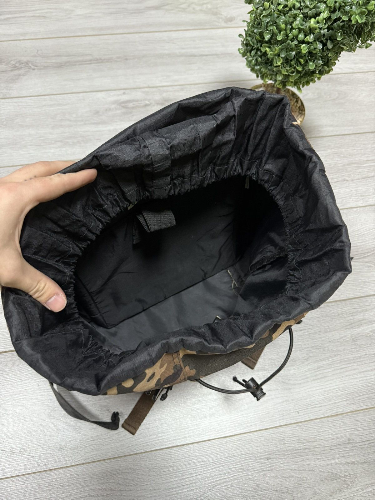 Eastpak Eastpak x APC camouflage leather hiking backpack rucksack Size ONE SIZE - 8 Thumbnail
