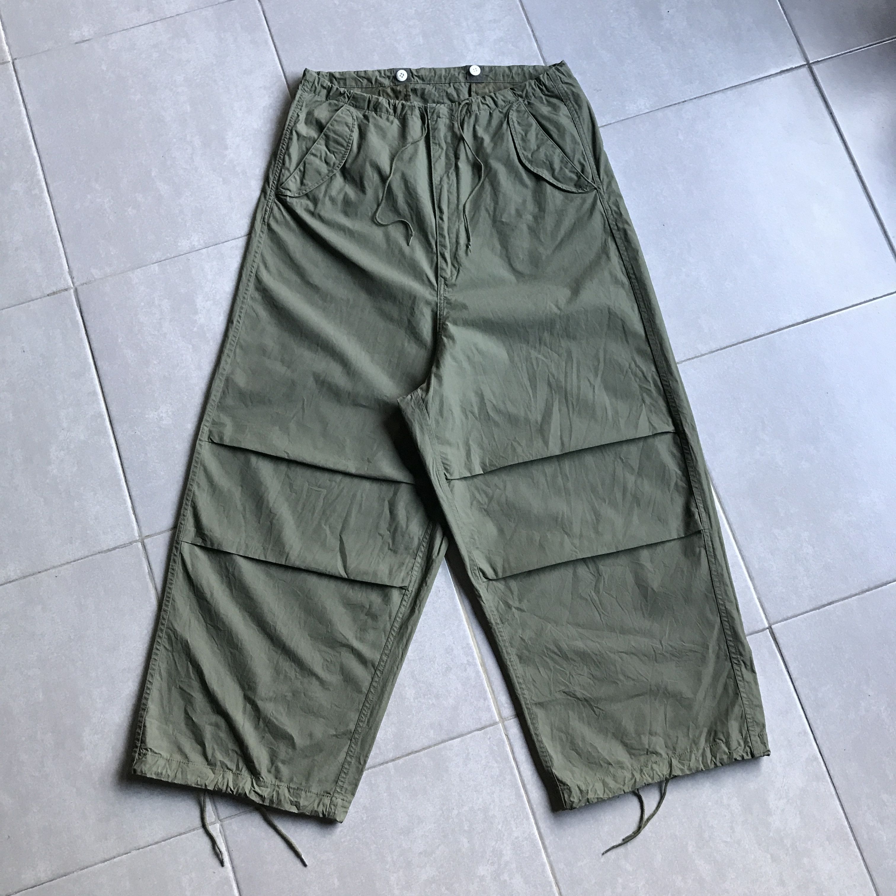 Beams Japan Beams military wide balloon pant Size US 34 / EU 50 - 2 Thumbnail