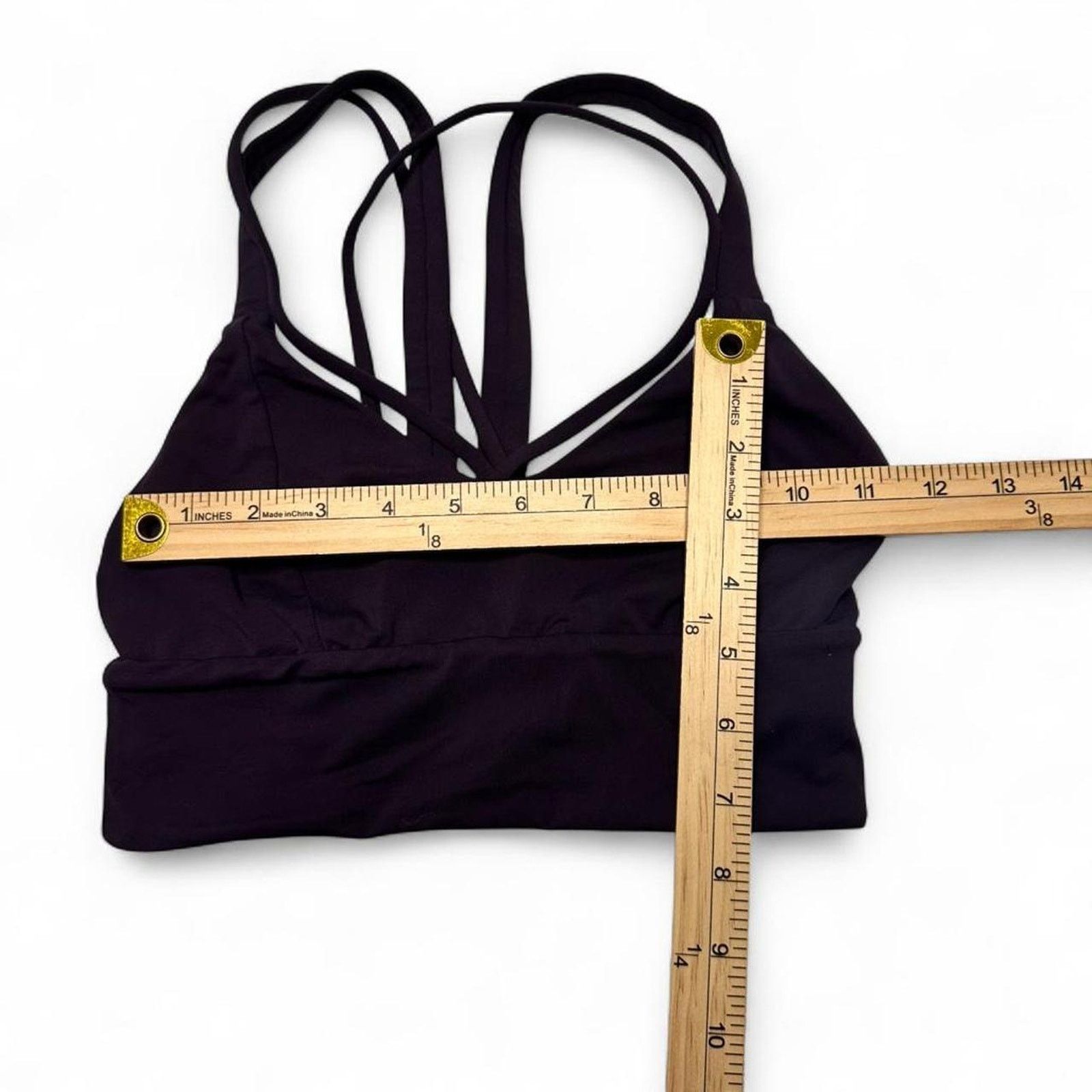Lululemon Lululemon Pushing Limits Bra Light Color Cyber Purple Size 2 Size ONE SIZE - 3 Thumbnail