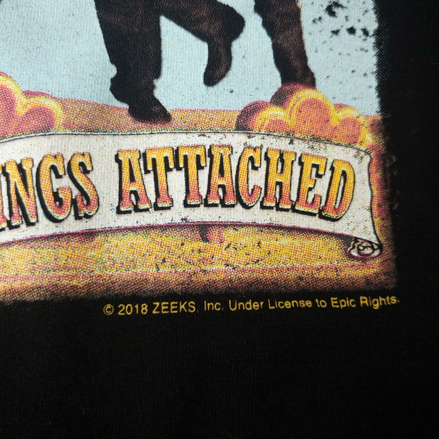 Vintage NSYNC No Strings Attached Sleepshirt T Shirt Nightgown Womens Small Black Short Crew Neck Pullover Graphic Print Music NSYNC Size S / US 4 / IT 40 - 4 Thumbnail