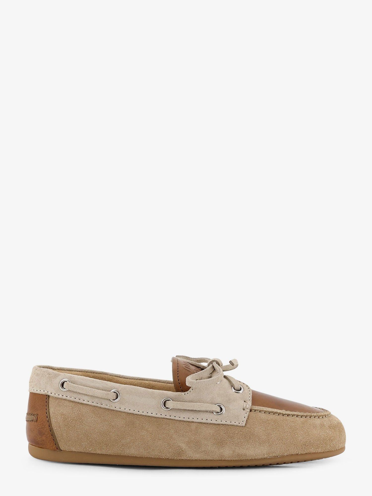 Miu Miu Miu Miu Suede loafer with leather inserts IT 36 Women - USA Tariffs Included Size US 6 / IT 36 - 1 Thumbnail