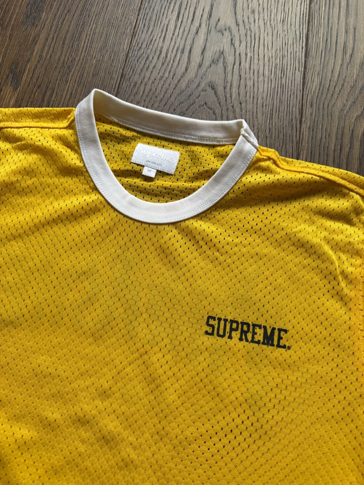 Supreme × Thrasher Supreme x Thrasher SS15 Mesh Ringer Jersey Size US M / EU 48-50 / 2 - 4 Thumbnail
