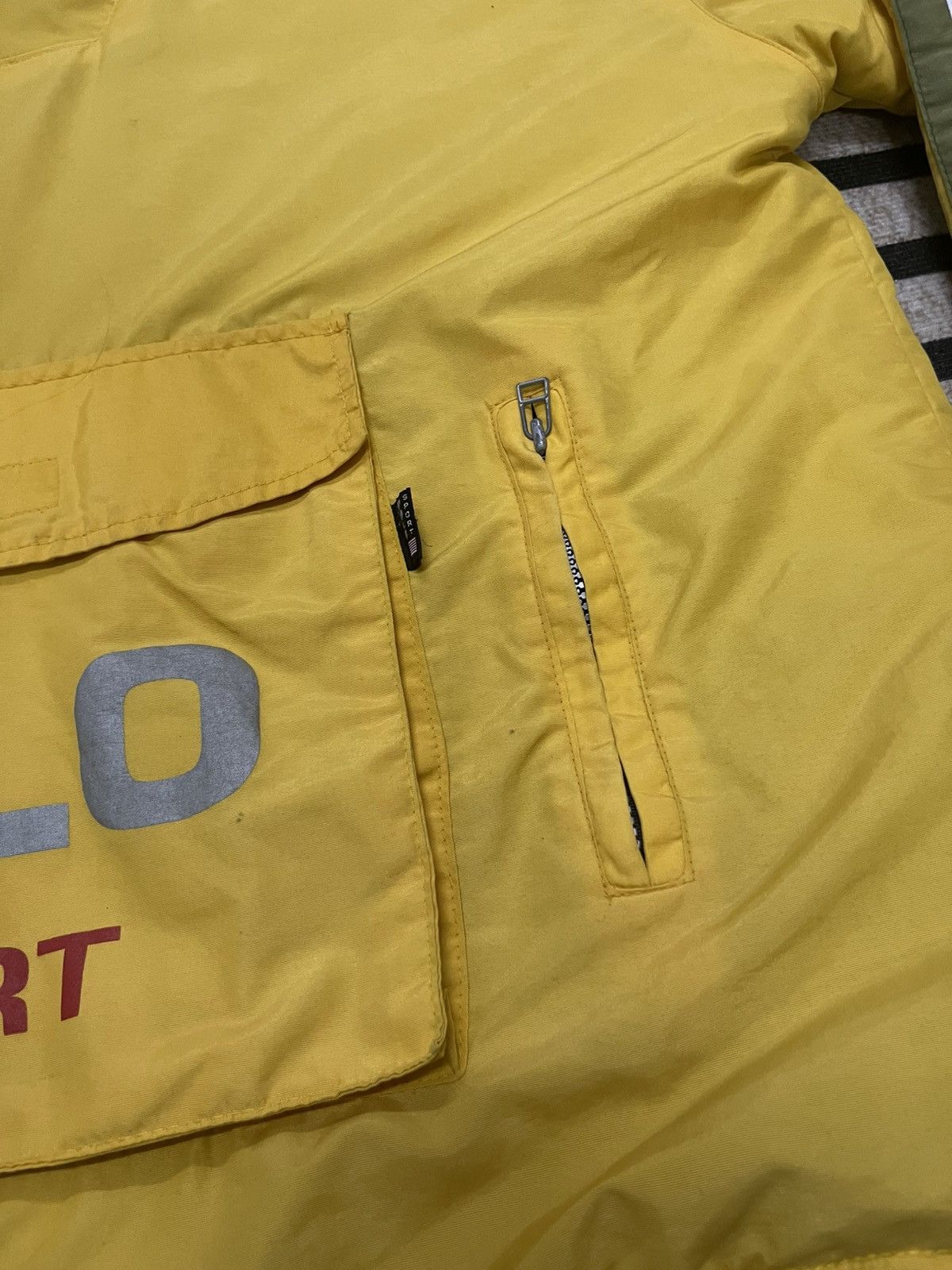Polo Ralph Lauren 90s POLO SPORT BY RALPH LAUREN HALFZIPPER ANORAK HOODIE Size US XL / EU 56 / 4 - 9 Thumbnail