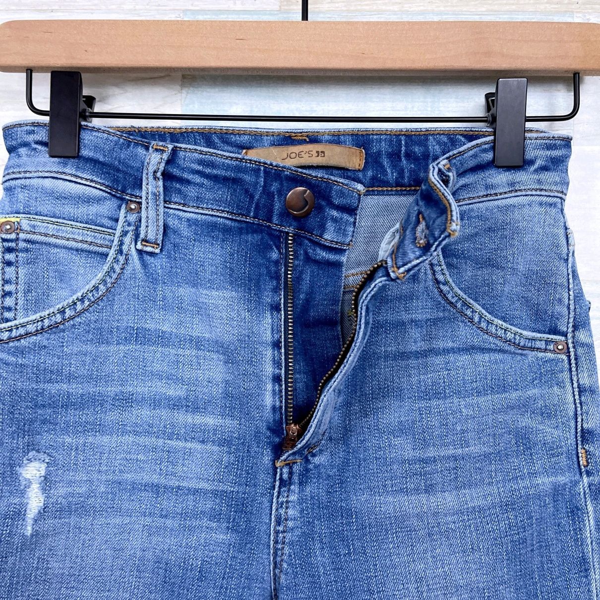 Other Joes Jeans The Bella 11" High Rise Skinny Crop Womens 25 Size 25" / US 0 / IT 36 - 3 Thumbnail